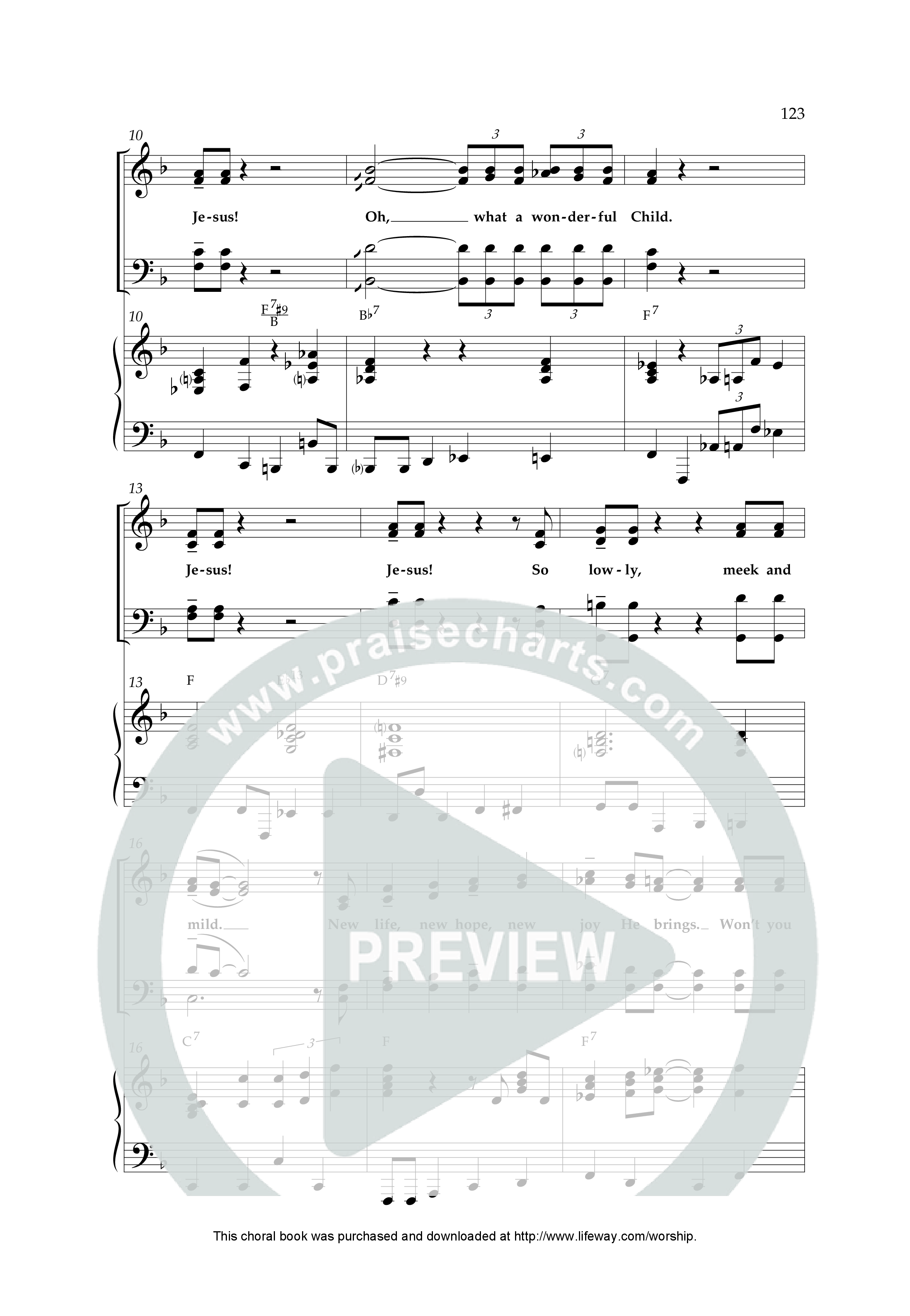 The Heart Of Christmas (11 Song Choral Collection) Song 9 (Piano SATB) (Lifeway Choral / Arr. Cliff Duren)