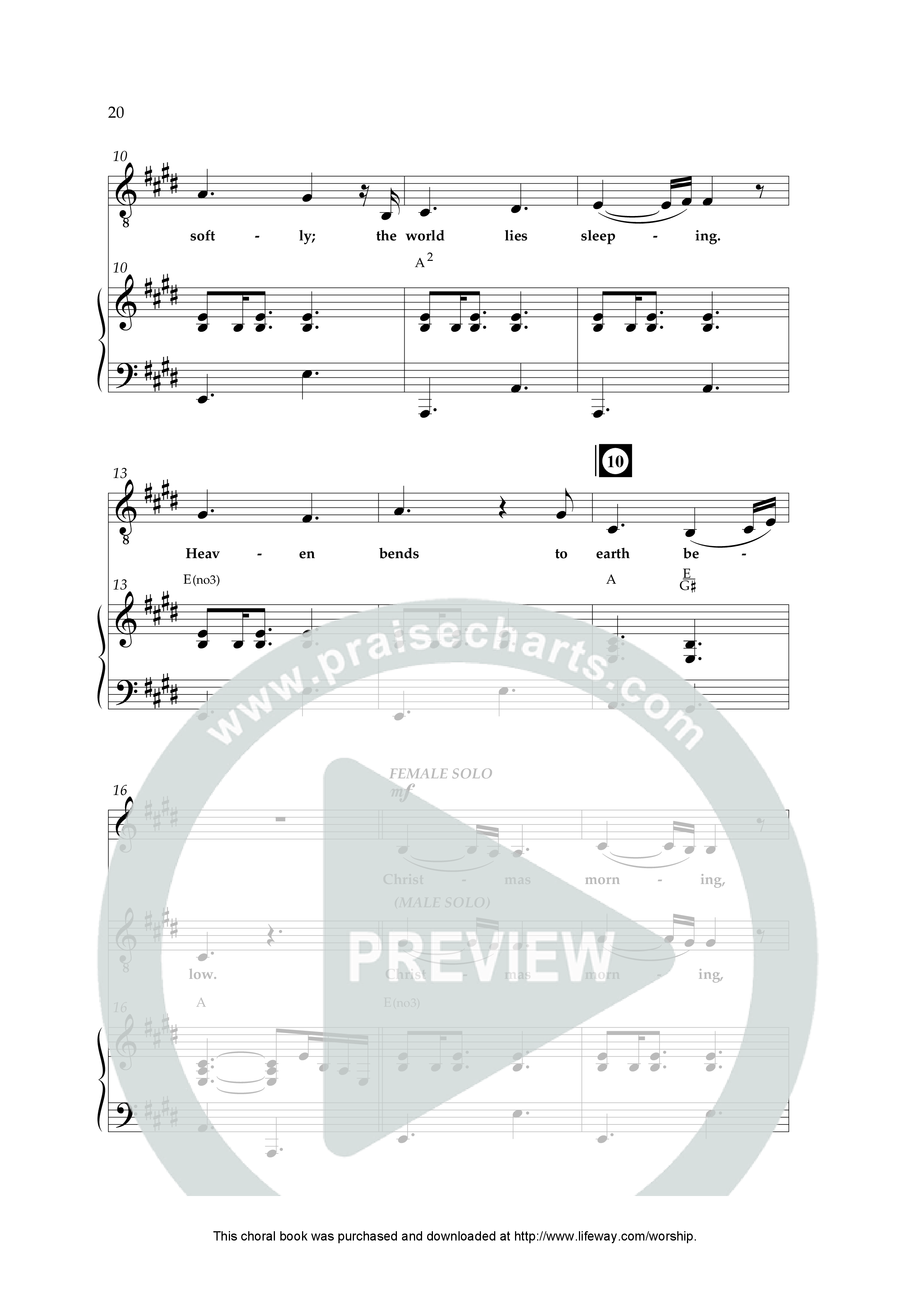 Ring The Bells (Choral Anthem SATB) Anthem (SATB/Piano) (Lifeway Choral / Arr. Cliff Duren)