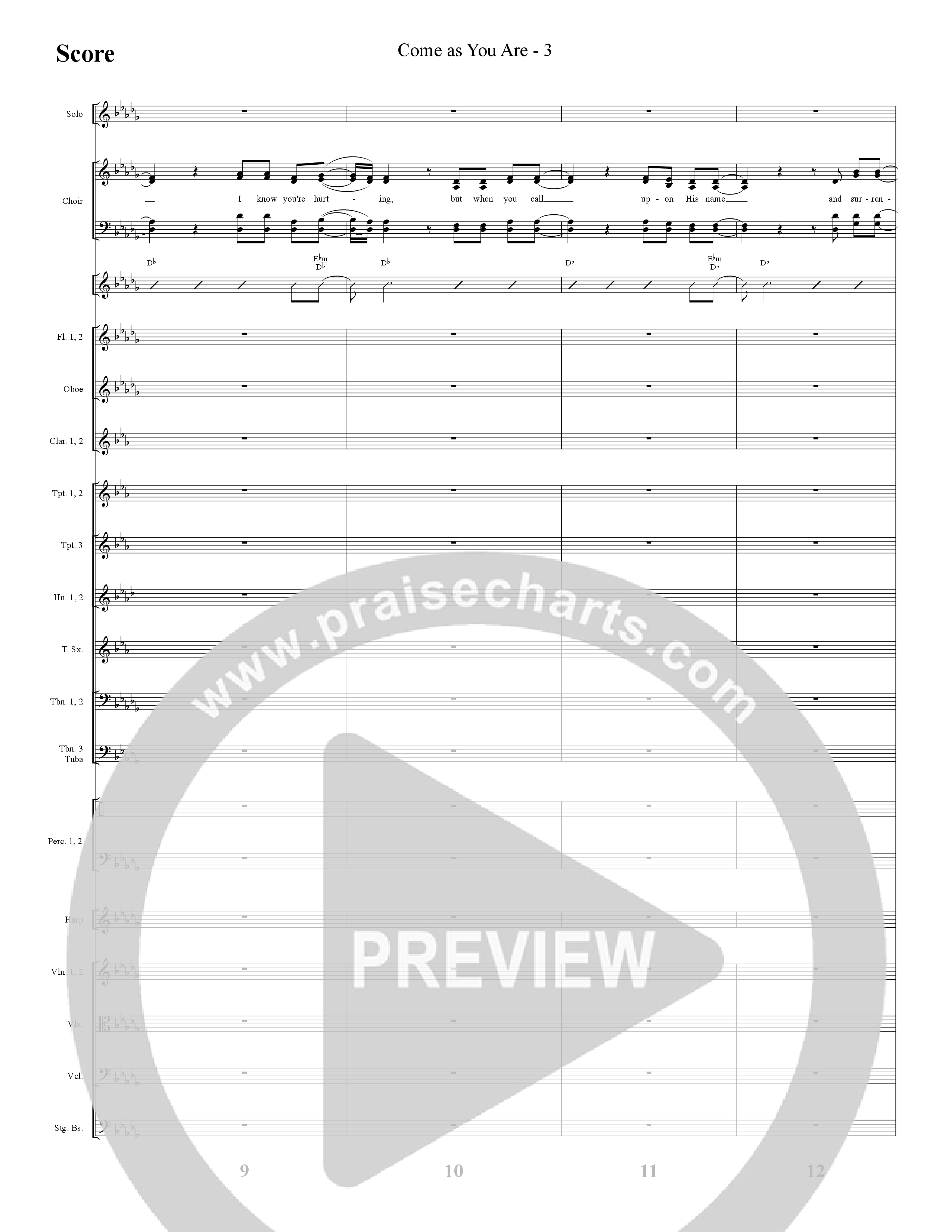 The Journey Of Christmas (11 Song Choral Collection) Song 3 (Orchestration) (Lifeway Choral / Arr. Cliff Duren)