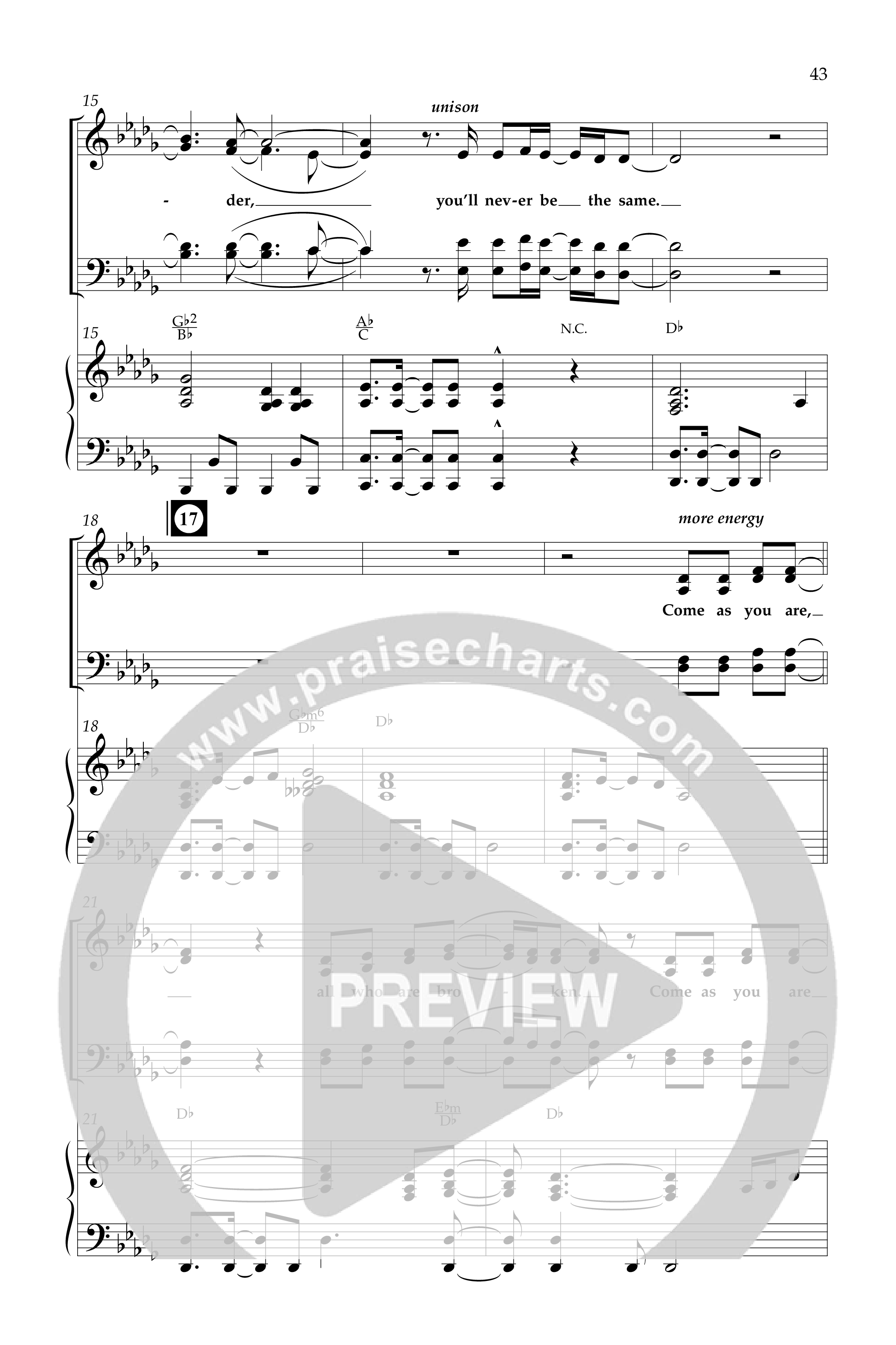 The Journey Of Christmas (11 Song Choral Collection) Song 3 (Piano SATB) (Lifeway Choral / Arr. Cliff Duren)