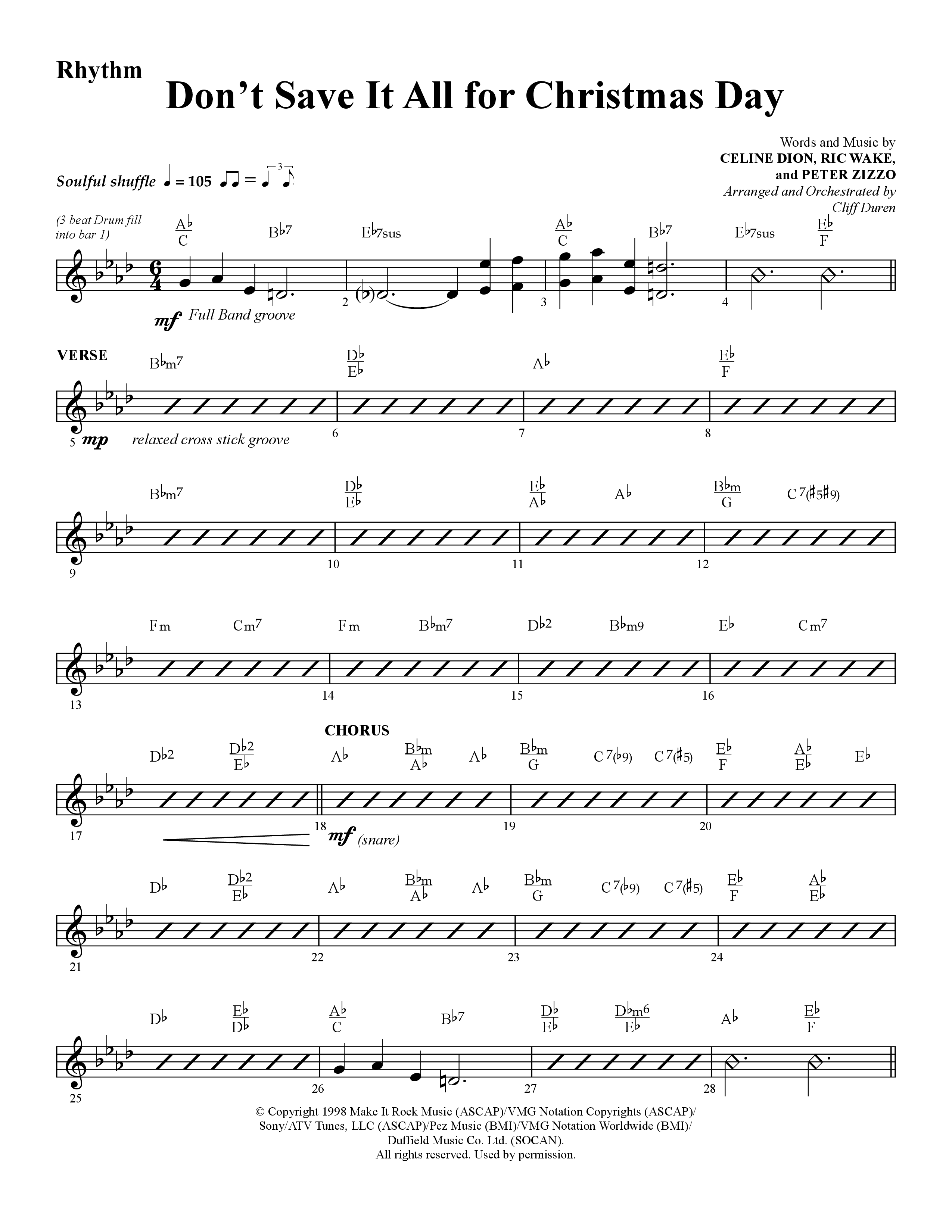 The Journey Of Christmas (11 Song Choral Collection) Song 6 (Rhythm) (Lifeway Choral / Arr. Cliff Duren)