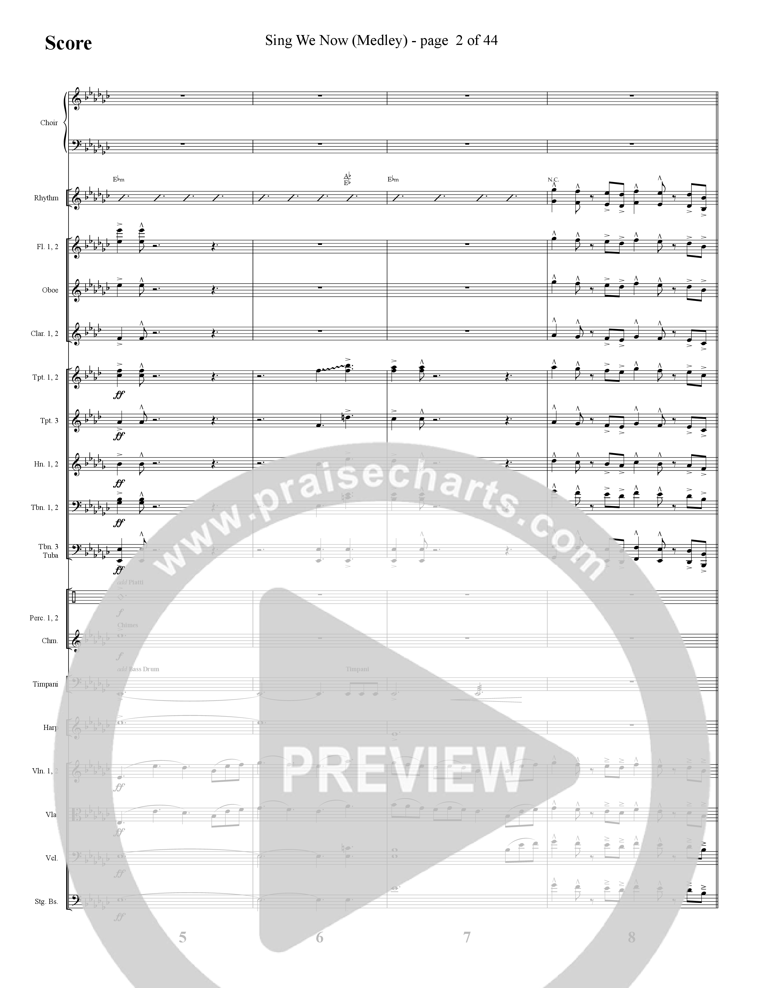 The Journey Of Christmas (11 Song Choral Collection) Song 7 (Orchestration) (Lifeway Choral / Arr. Cliff Duren)