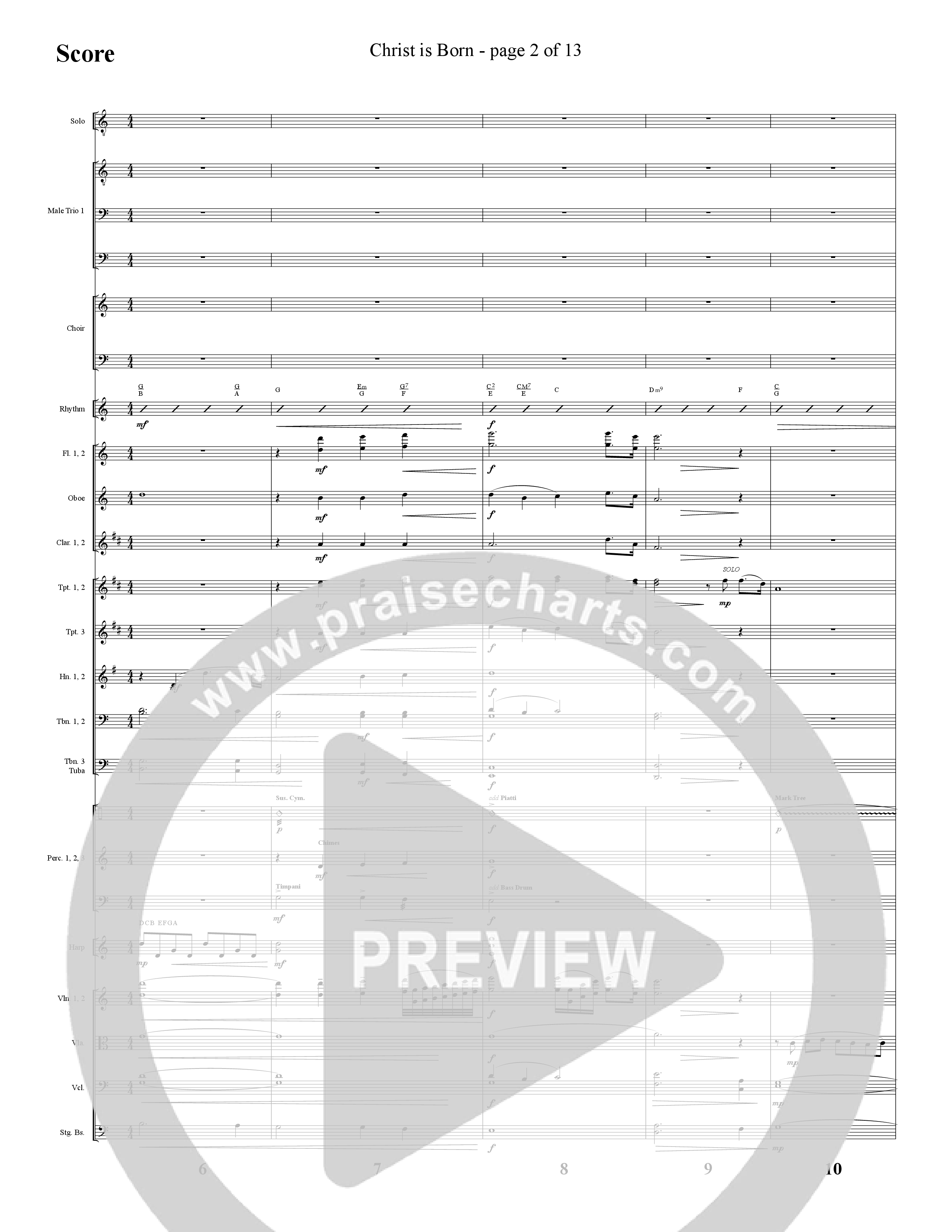 The Journey Of Christmas (11 Song Choral Collection) Song 8 (Orchestration) (Lifeway Choral / Arr. Cliff Duren)