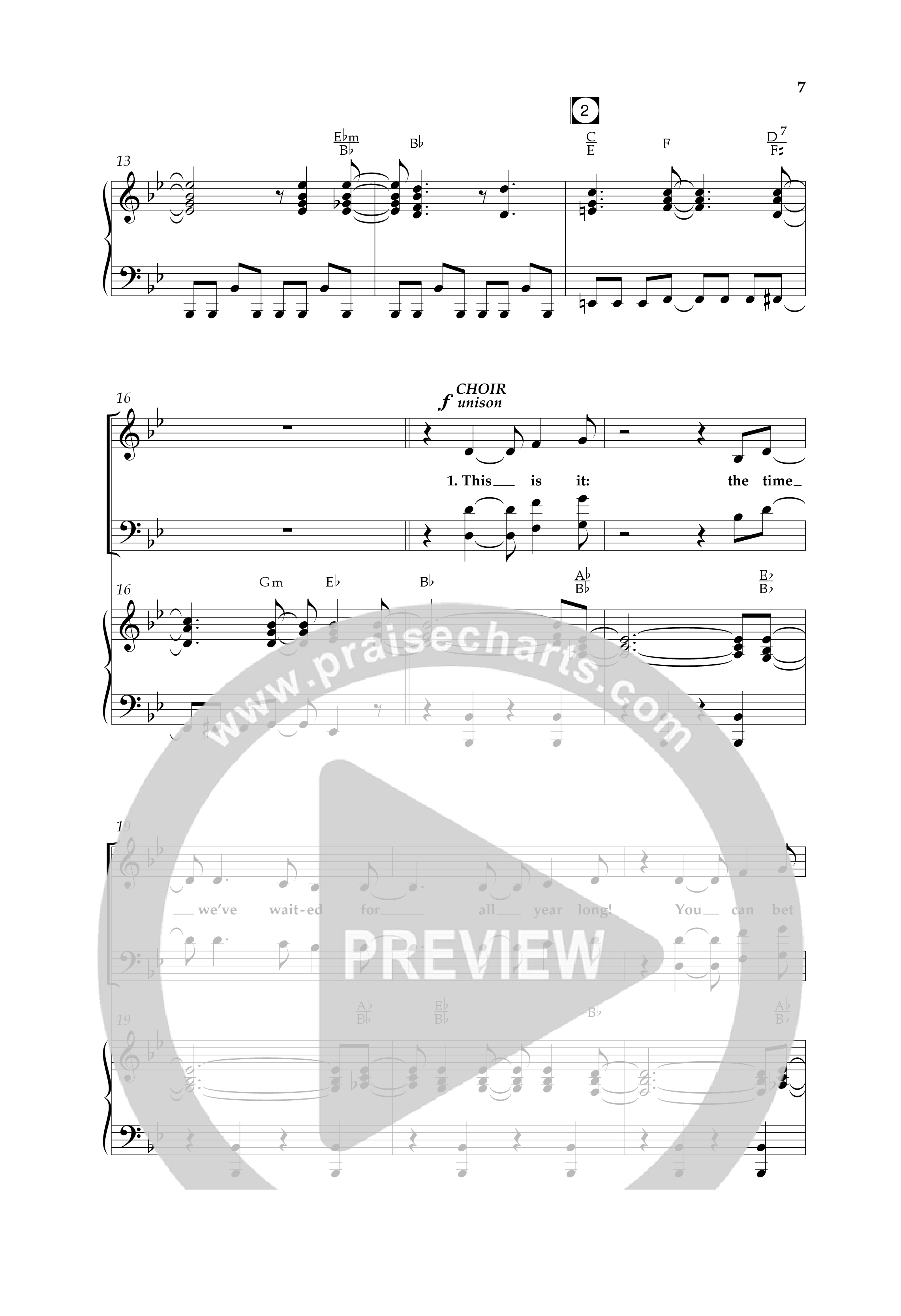 Celebration (Choral Anthem SATB) Anthem (SATB/Piano) (Lifeway Choral / Arr. Dave Williamson)
