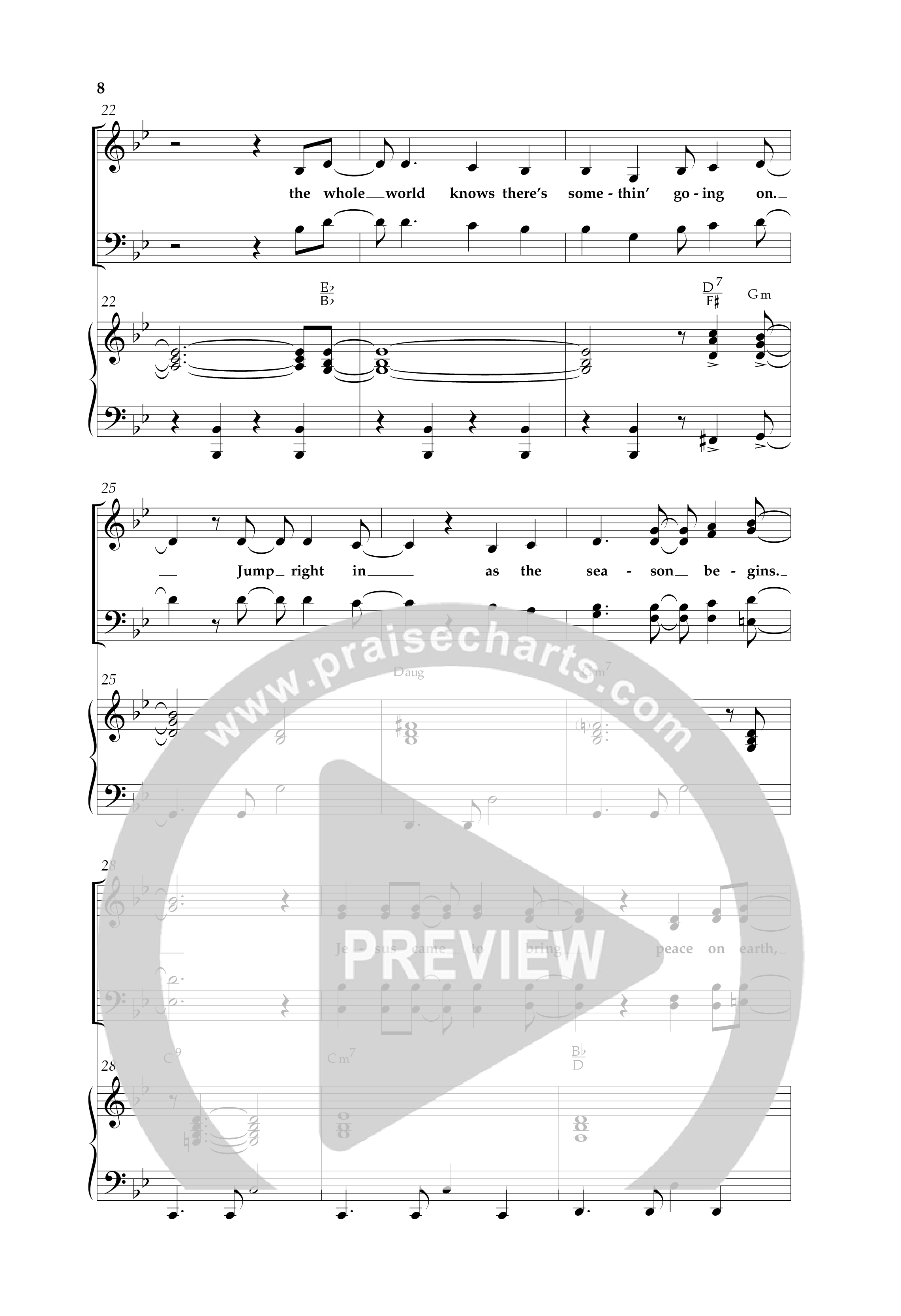 Celebration (Choral Anthem SATB) Anthem (SATB/Piano) (Lifeway Choral / Arr. Dave Williamson)