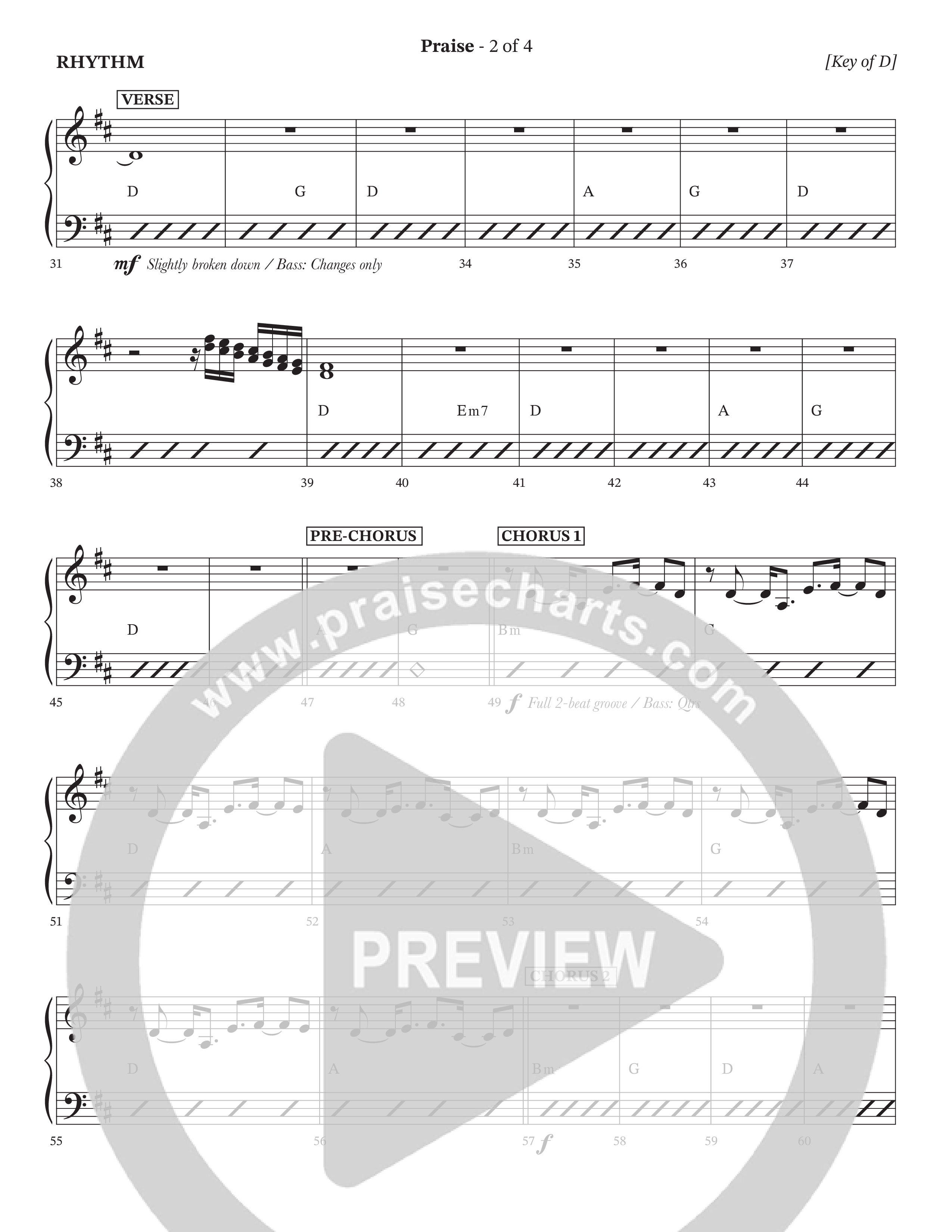 Praise Rhythm Chart (TaRanda Greene / Jason Hoard)