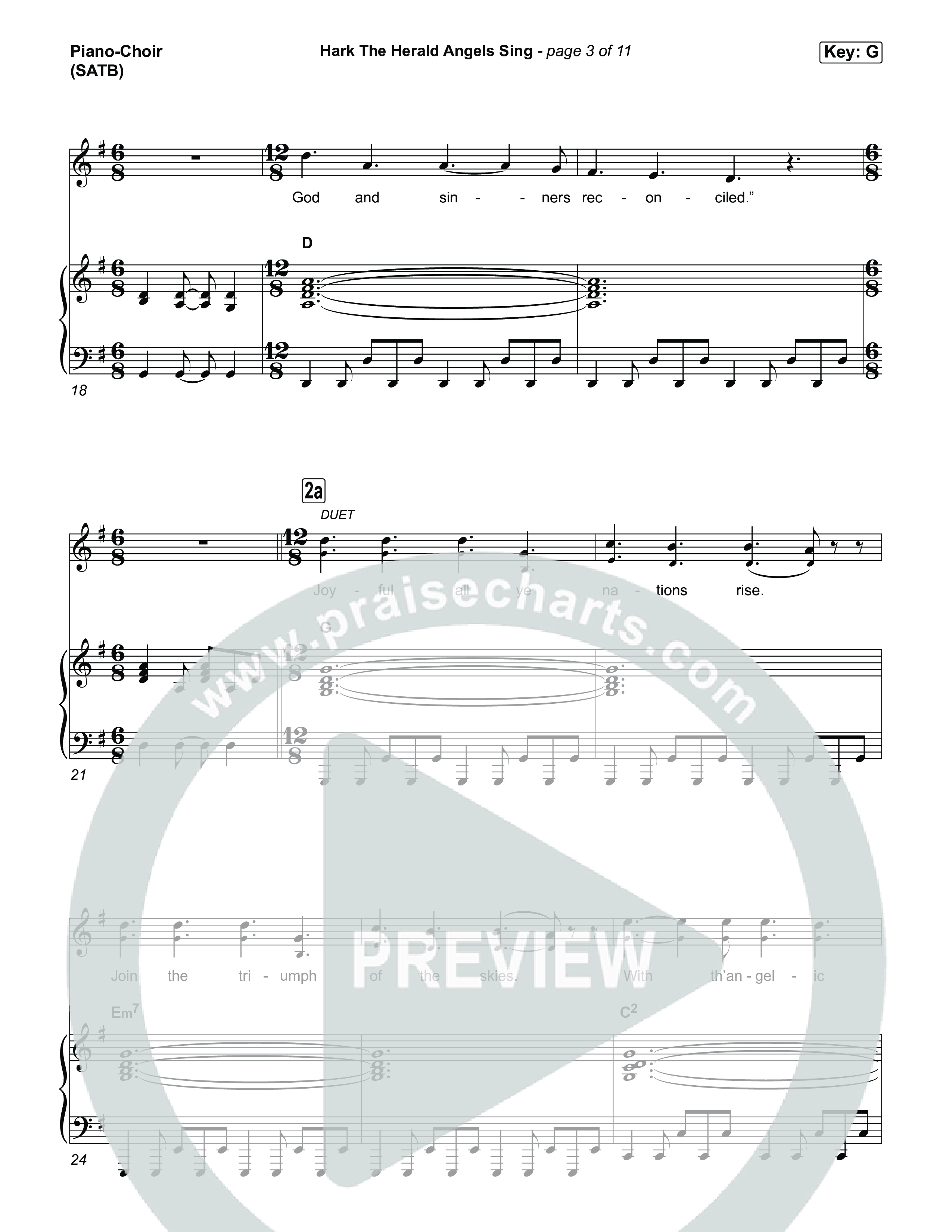 Hark The Herald Angels Sing Piano/Vocal Pack (We Are Messengers)