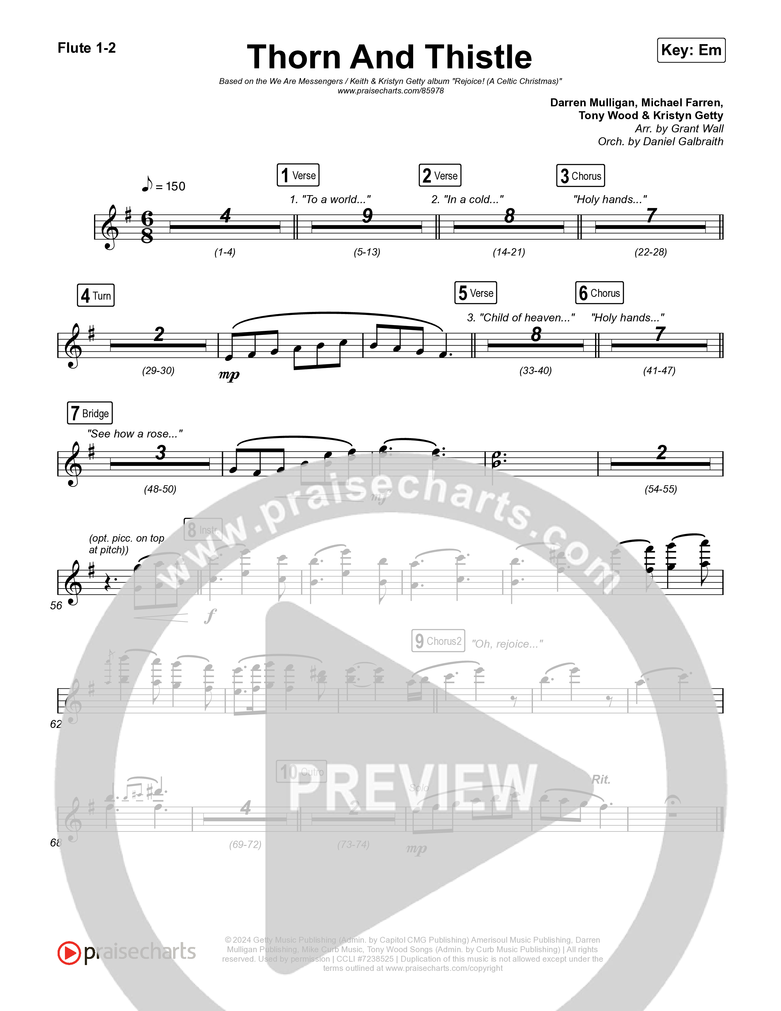 Thorn And Thistle Wind Pack (We Are Messengers / Keith & Kristyn Getty)