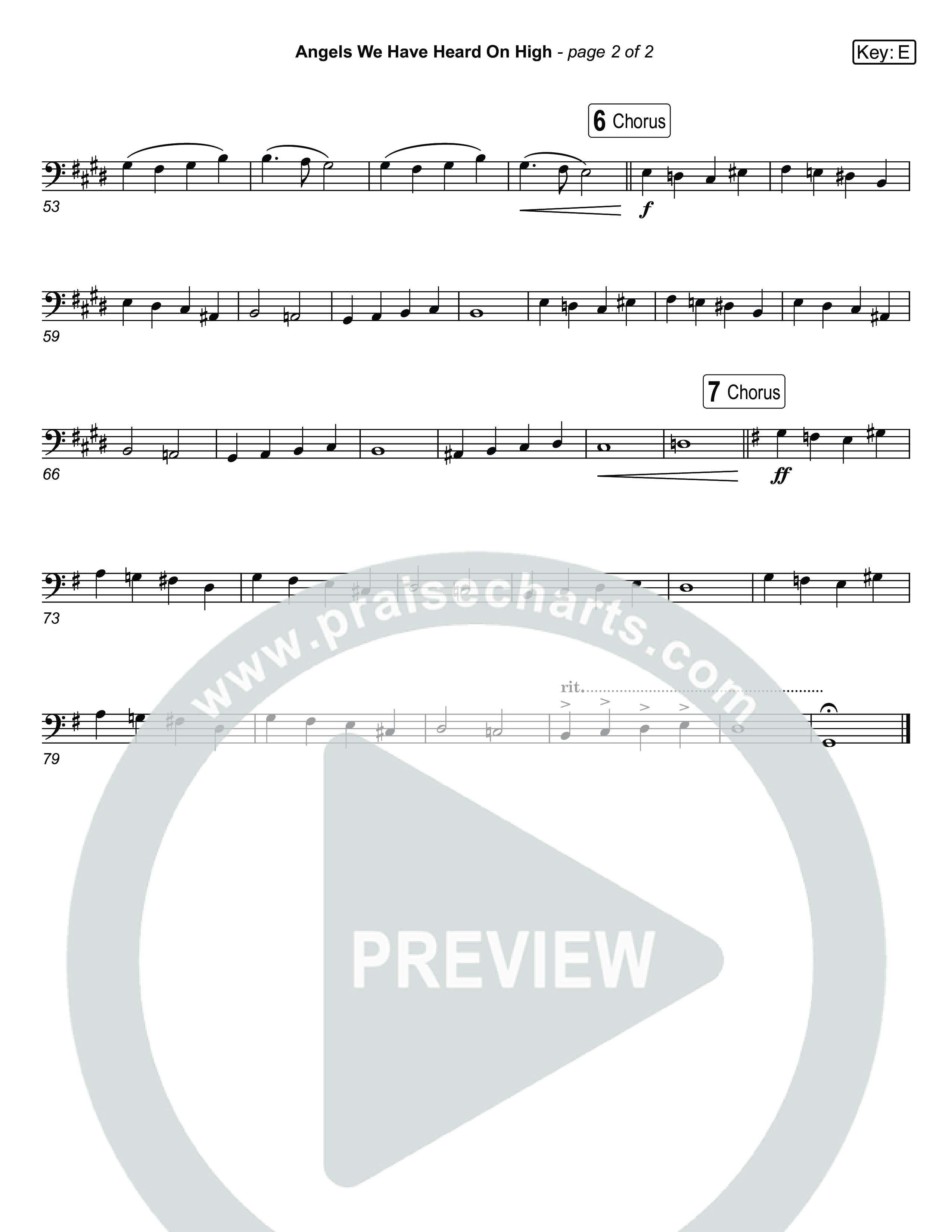 Angels We Have Heard On High (Live) Cello (Museum Of The Bible / Indiana Wesleyan University Choir / Arr. Jared Haschek)