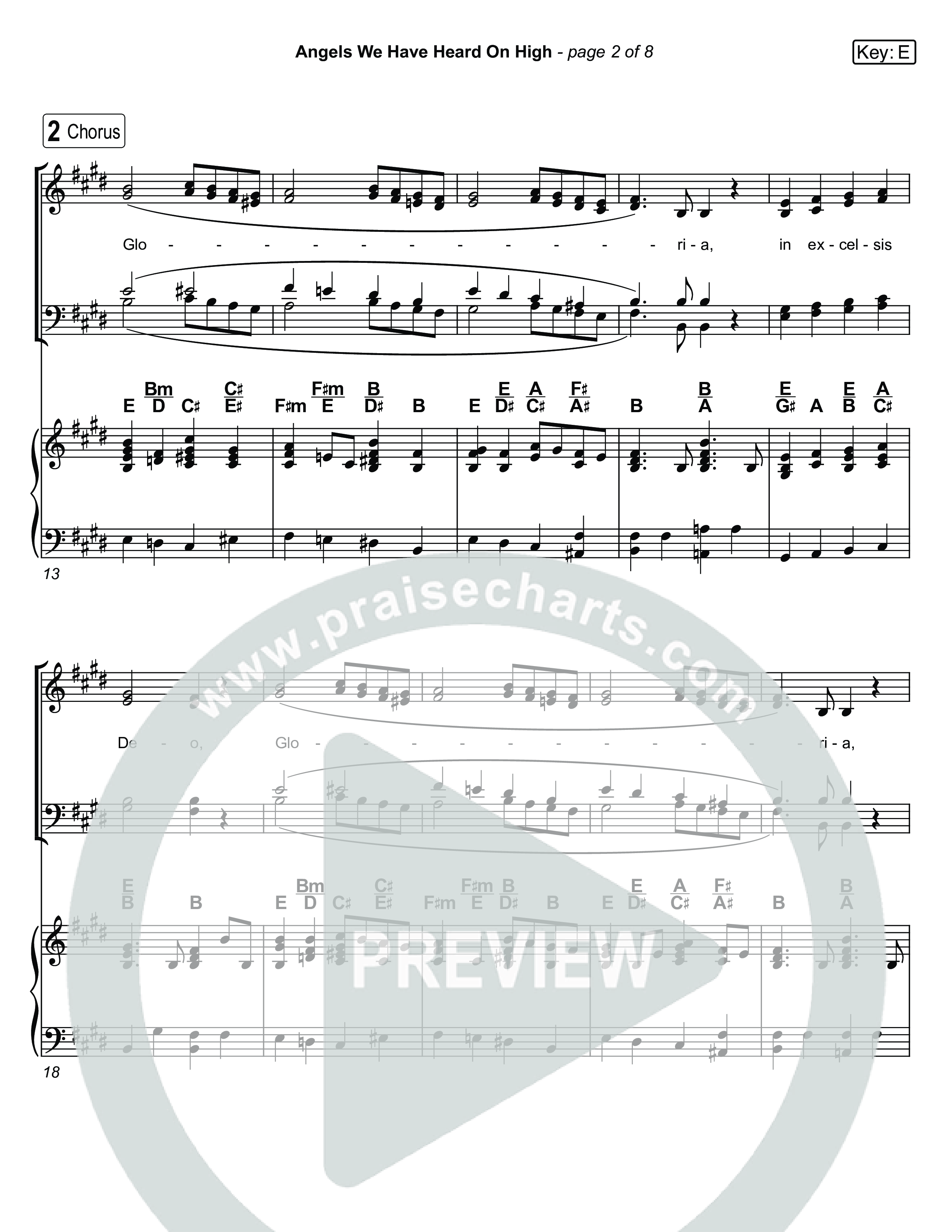 Angels We Have Heard On High (Live) Piano/Vocal Pack (Museum Of The Bible / Indiana Wesleyan University Choir / Arr. Jared Haschek)