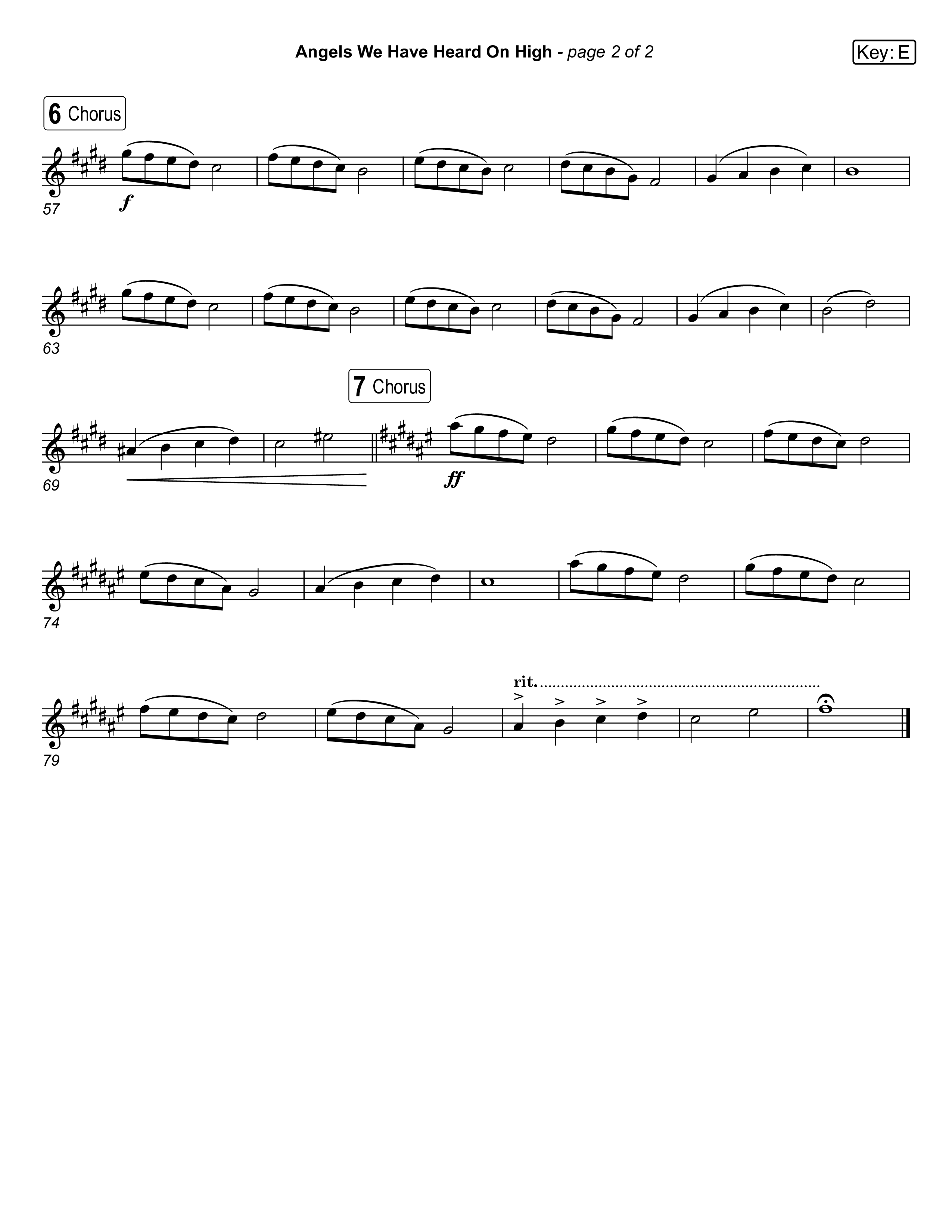 Angels We Have Heard On High (Live) Oboe (Museum Of The Bible / Indiana Wesleyan University Choir / Arr. Jared Haschek)