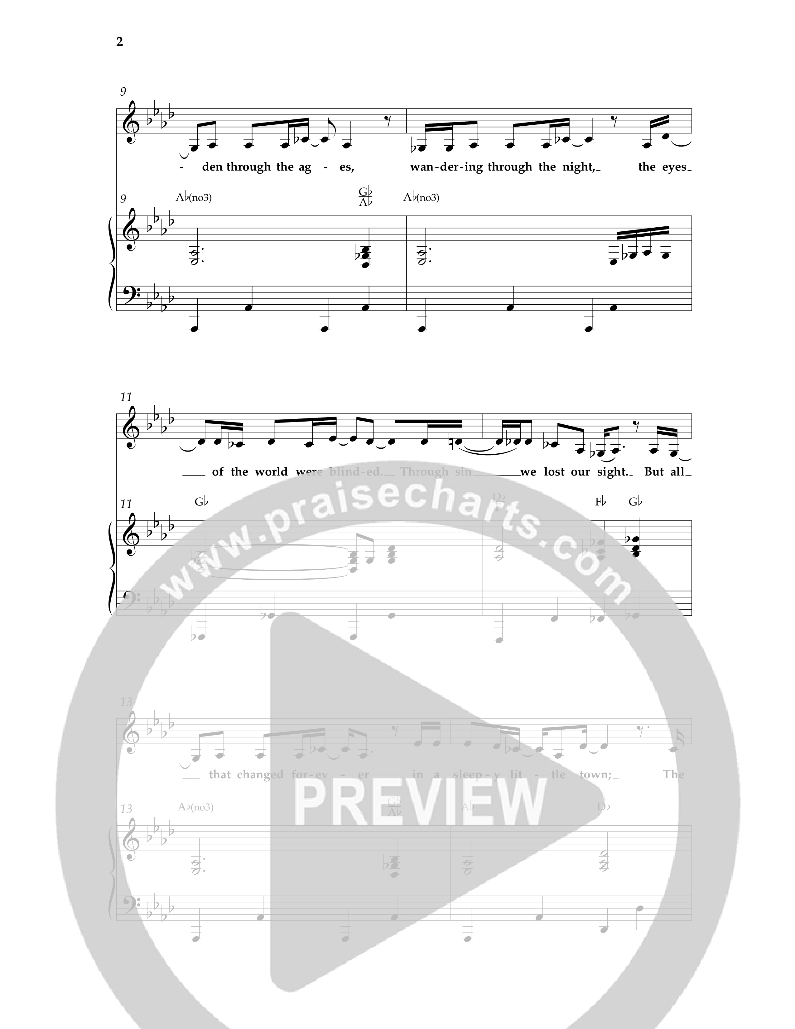 The Light Of Christmas (11 Song Choral Collection) Song 5 (Piano SATB) (Lifeway Choral)