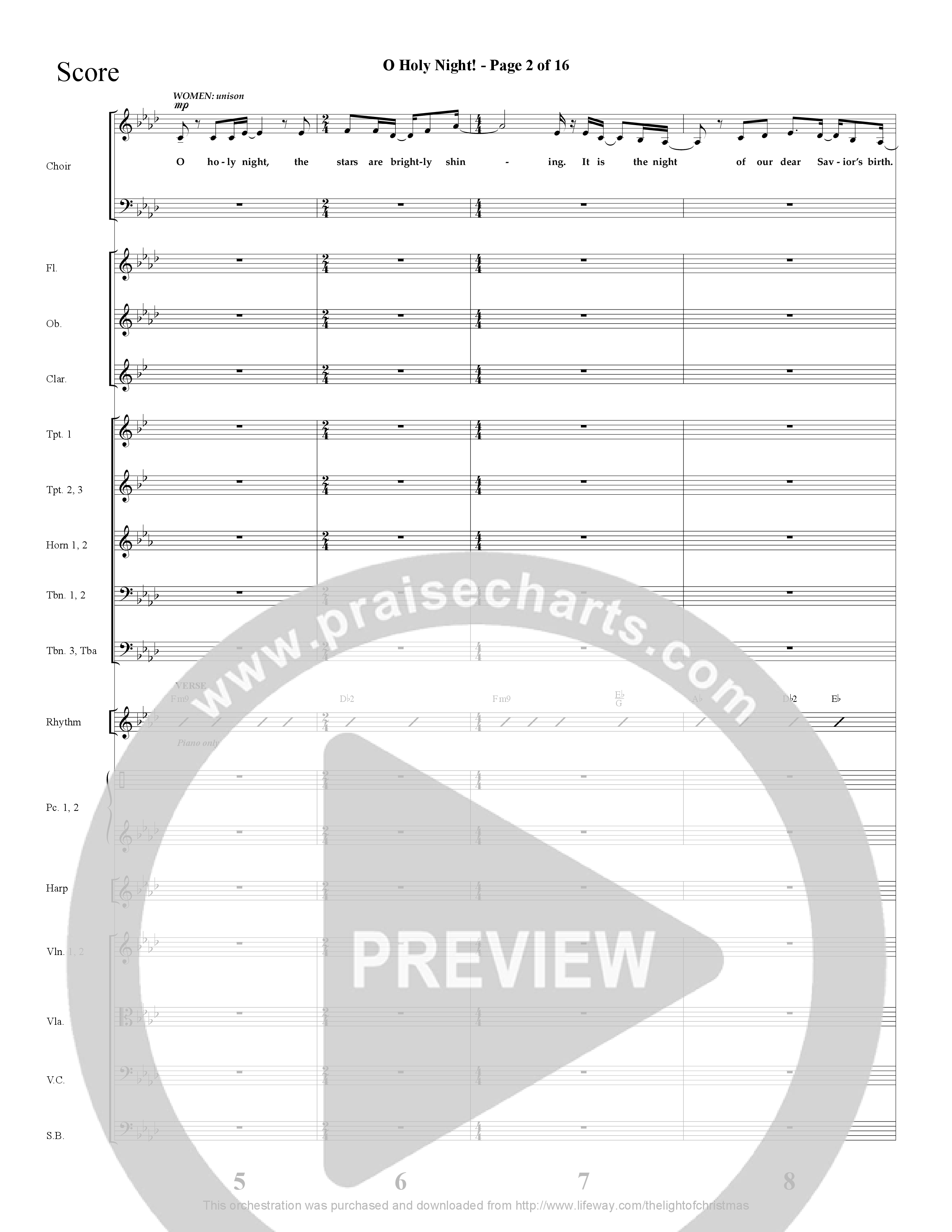 The Light Of Christmas (11 Song Choral Collection) Song 7 (Orchestration) (Lifeway Choral)