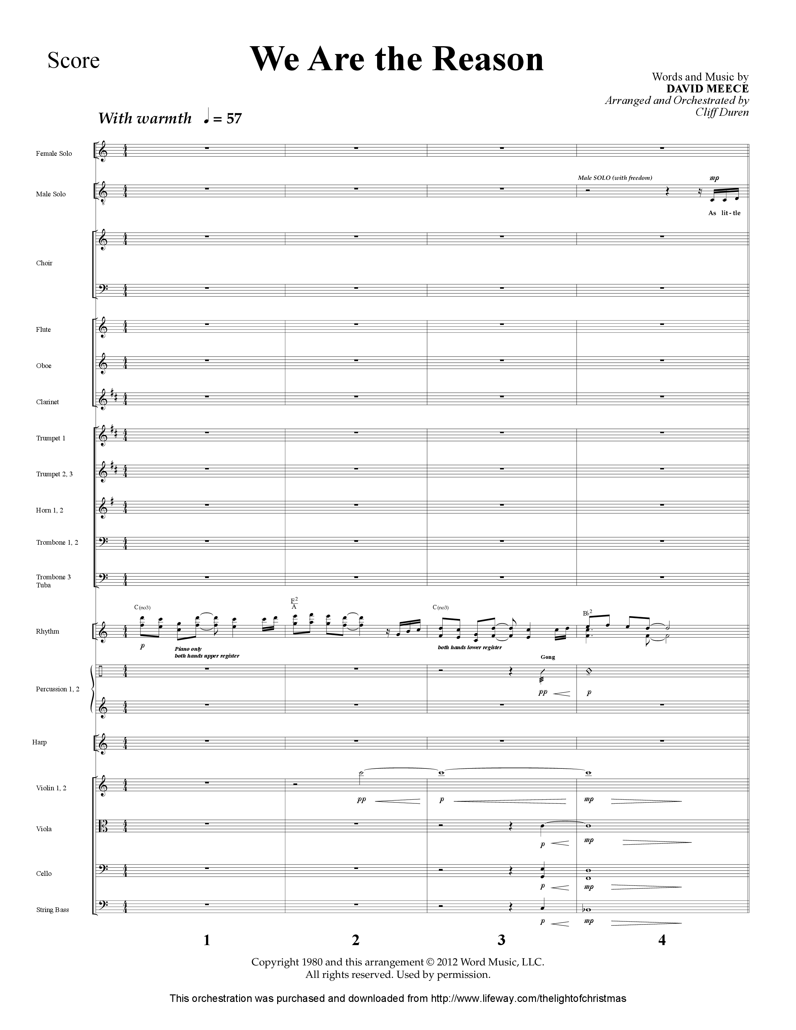 The Light Of Christmas (11 Song Choral Collection) Song 9 (Orchestration) (Lifeway Choral)