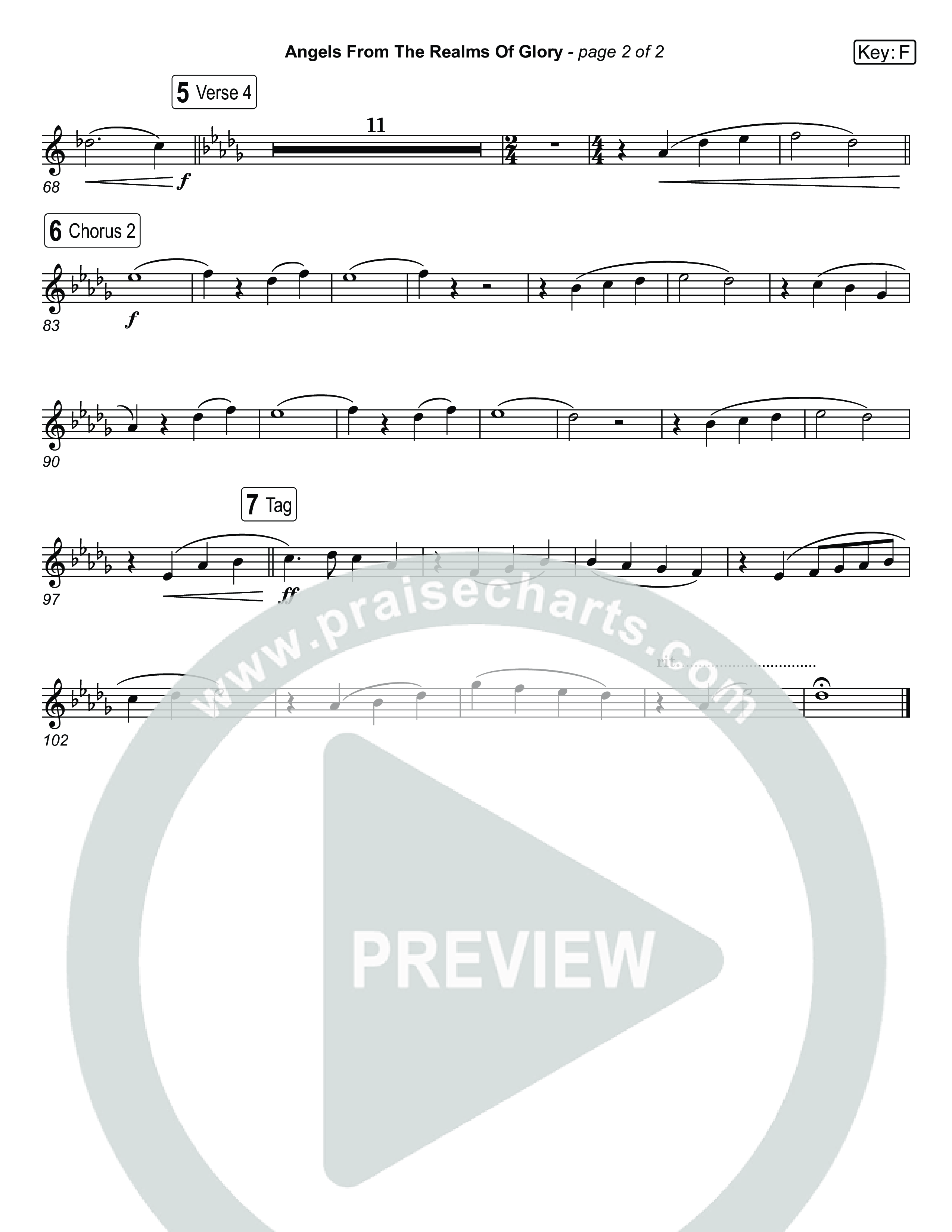 Angels From The Realms Of Glory (Live) French Horn (Museum Of The Bible / Indiana Wesleyan University Choir / Arr. Jared Haschek)