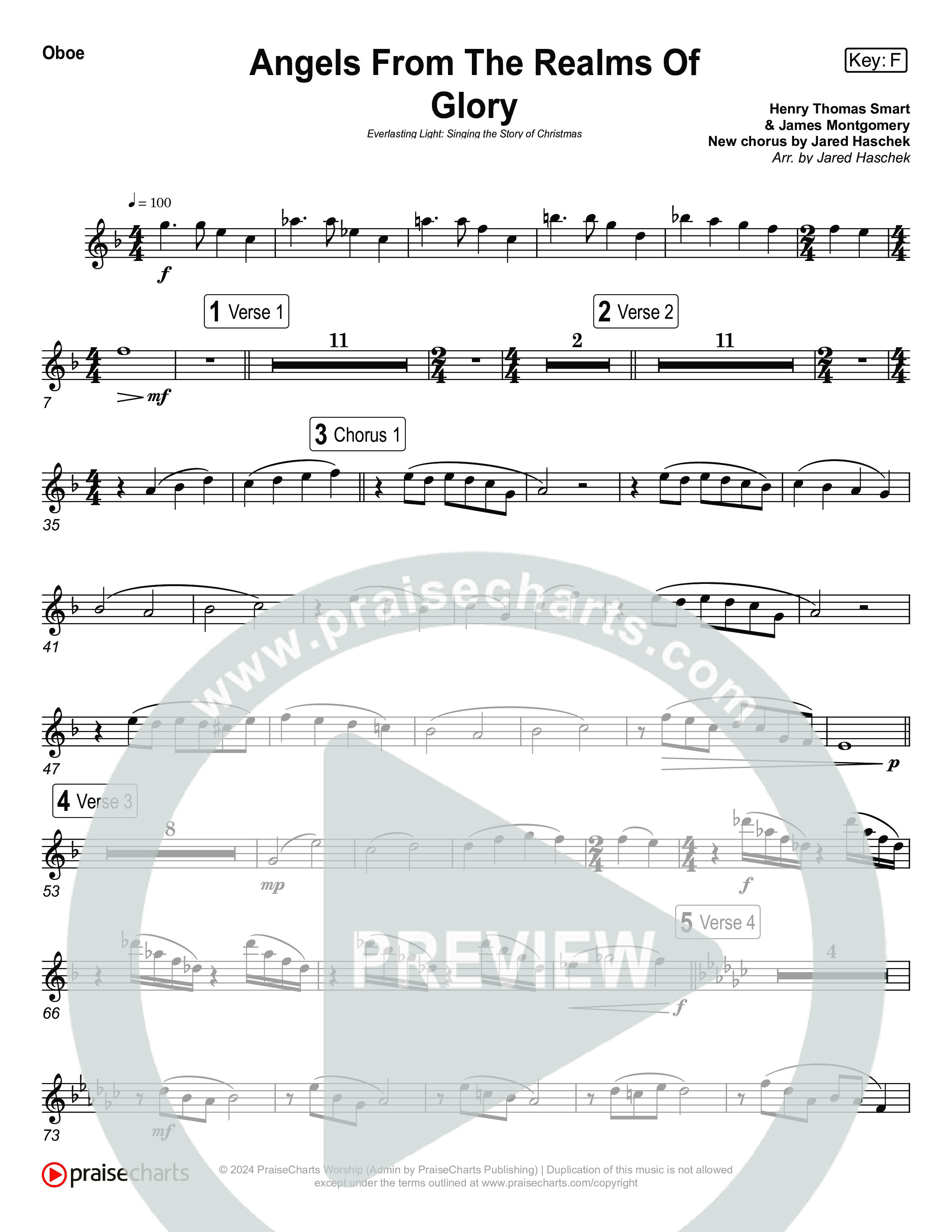 Angels From The Realms Of Glory (Live) Wind Pack (Museum Of The Bible / Indiana Wesleyan University Choir / Arr. Jared Haschek)