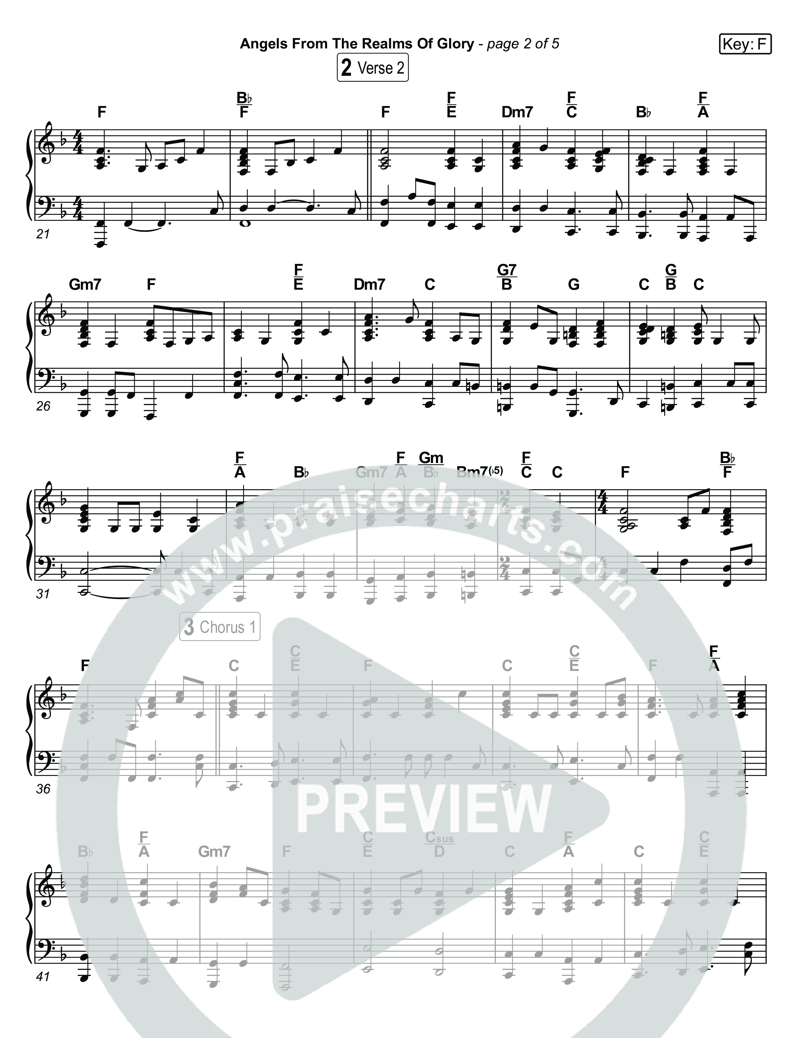 Angels From The Realms Of Glory (Live) Piano Sheet (Museum Of The Bible / Indiana Wesleyan University Choir / Arr. Jared Haschek)