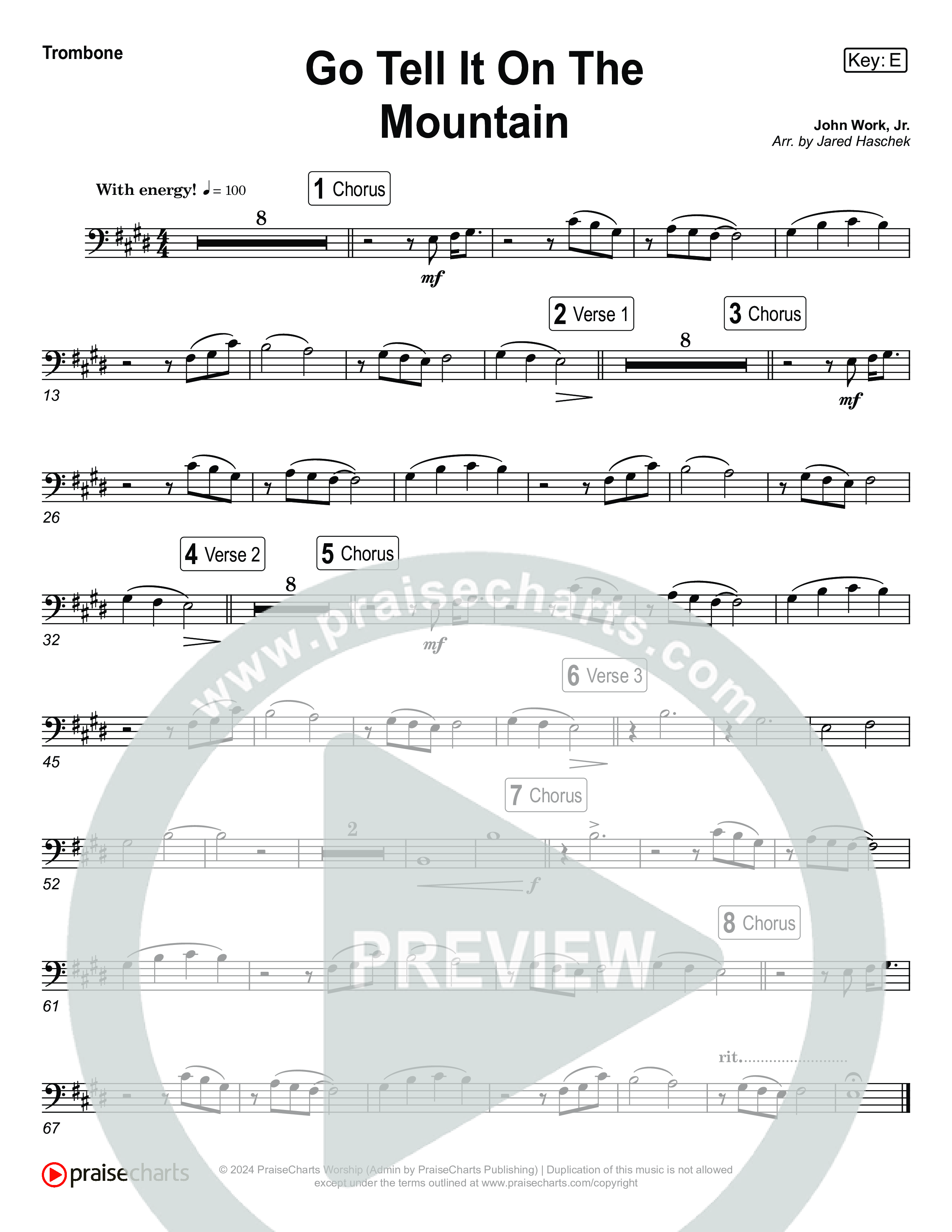 Go Tell It On The Mountain (Live) Brass Pack (Museum Of The Bible / Tasha Layton / Anthony Evans / Indiana Wesleyan University Choir / Arr. Jared Haschek)