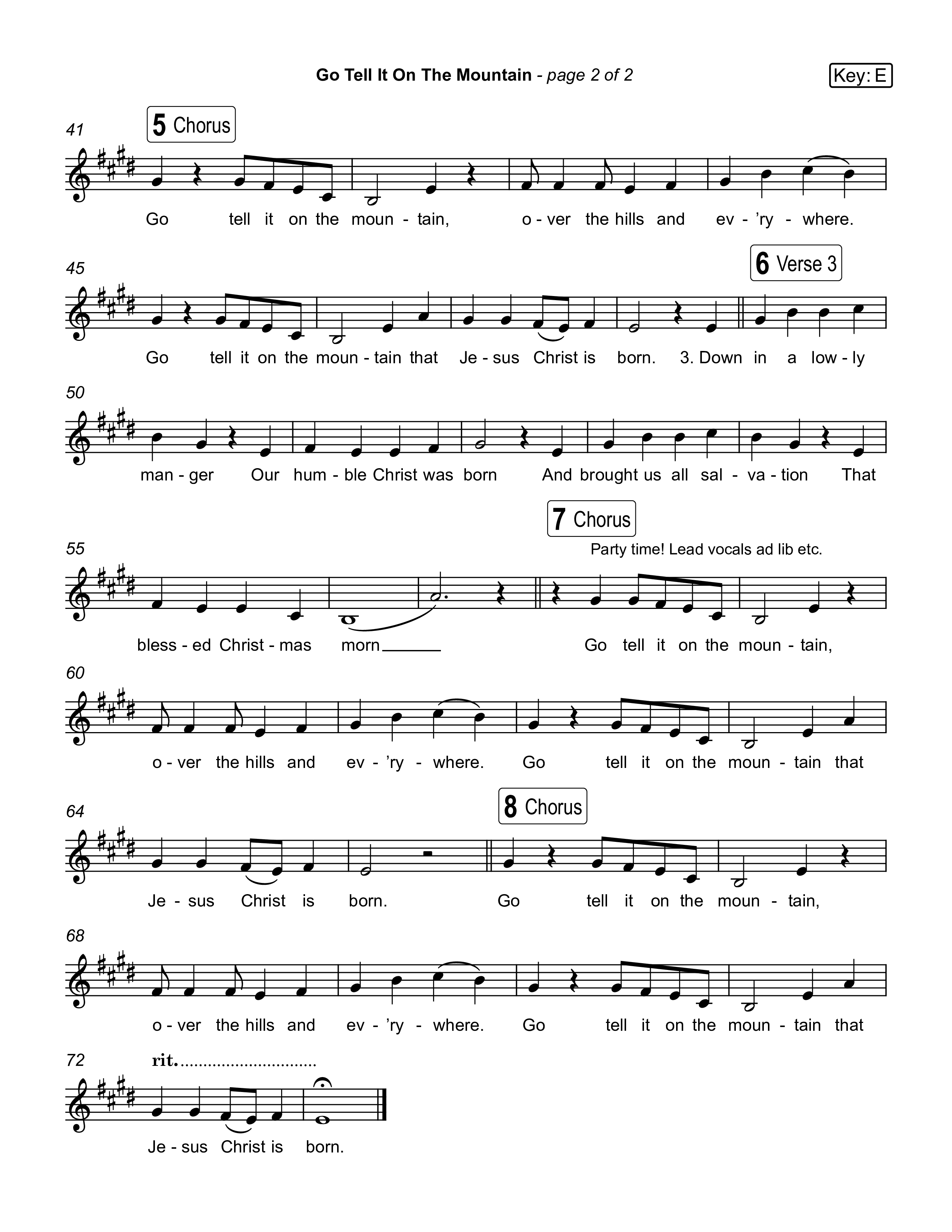 Go Tell It On The Mountain (Live) Male Solo (Museum Of The Bible / Tasha Layton / Anthony Evans / Indiana Wesleyan University Choir / Arr. Jared Haschek)