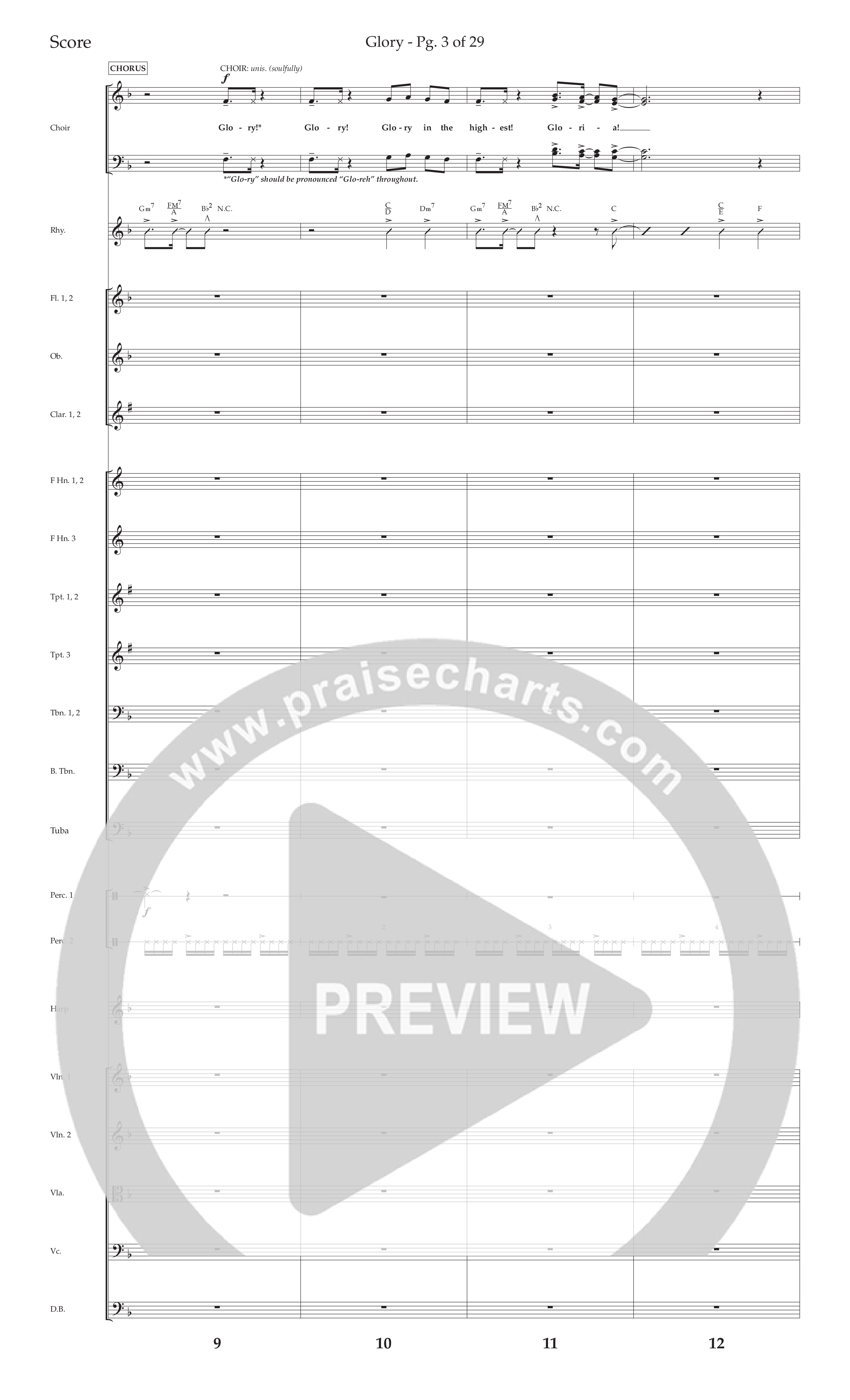 The Majesty Of Christmas (11 Song Choral Collection) Song 4 (Orchestration) (Lifeway Choral / Arr. Cliff Duren / Arr. David Wise)