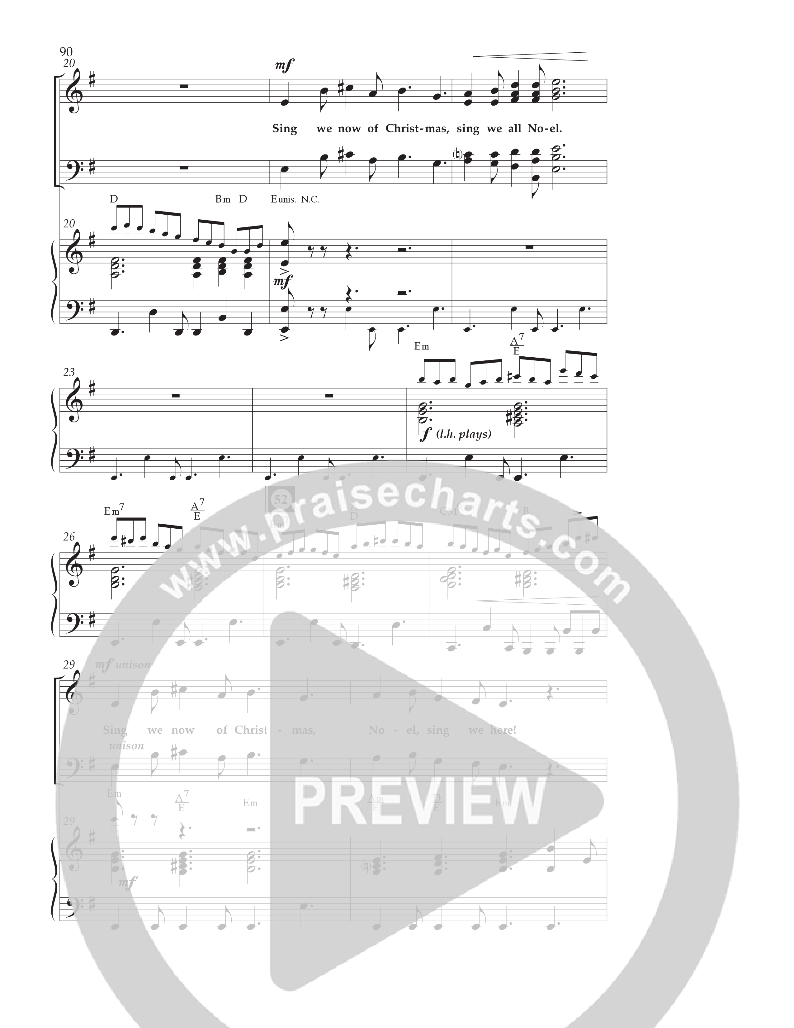 The Majesty Of Christmas (11 Song Choral Collection) Song 7 (Piano SATB) (Lifeway Choral / Arr. Cliff Duren / Arr. David Wise)