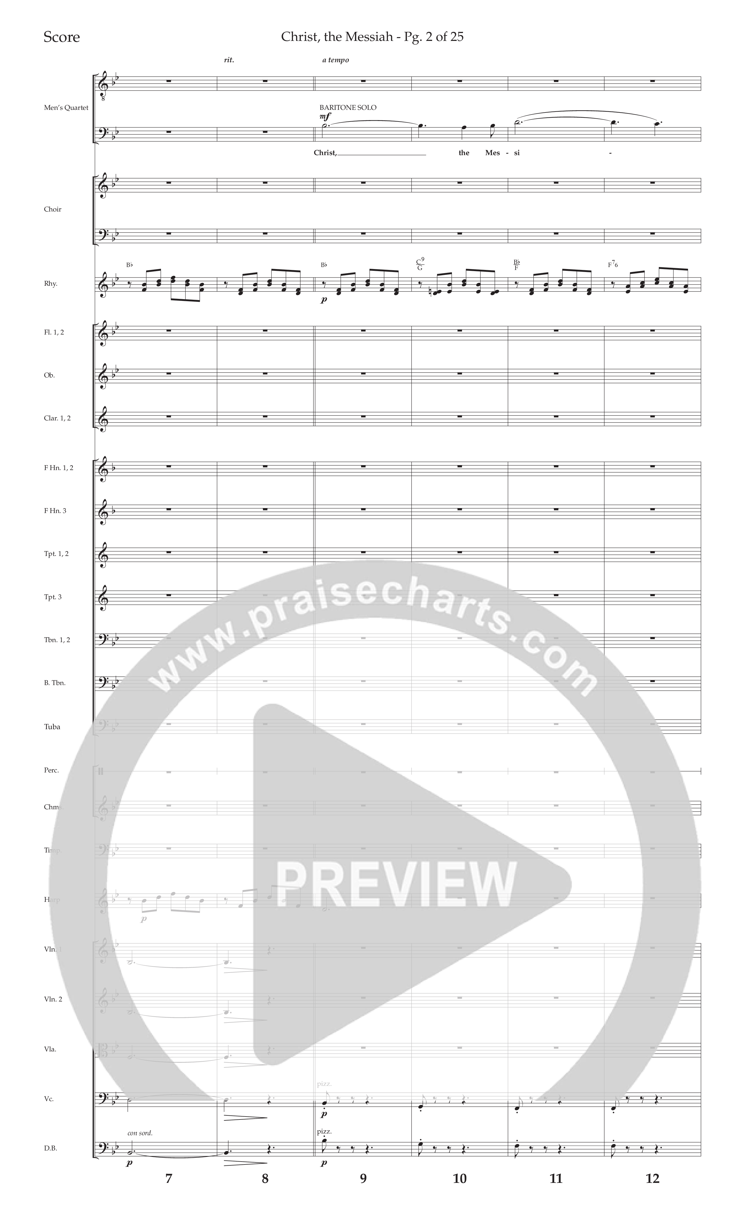 The Majesty Of Christmas (11 Song Choral Collection) Song 9 (Orchestration) (Lifeway Choral / Arr. Cliff Duren / Arr. David Wise)