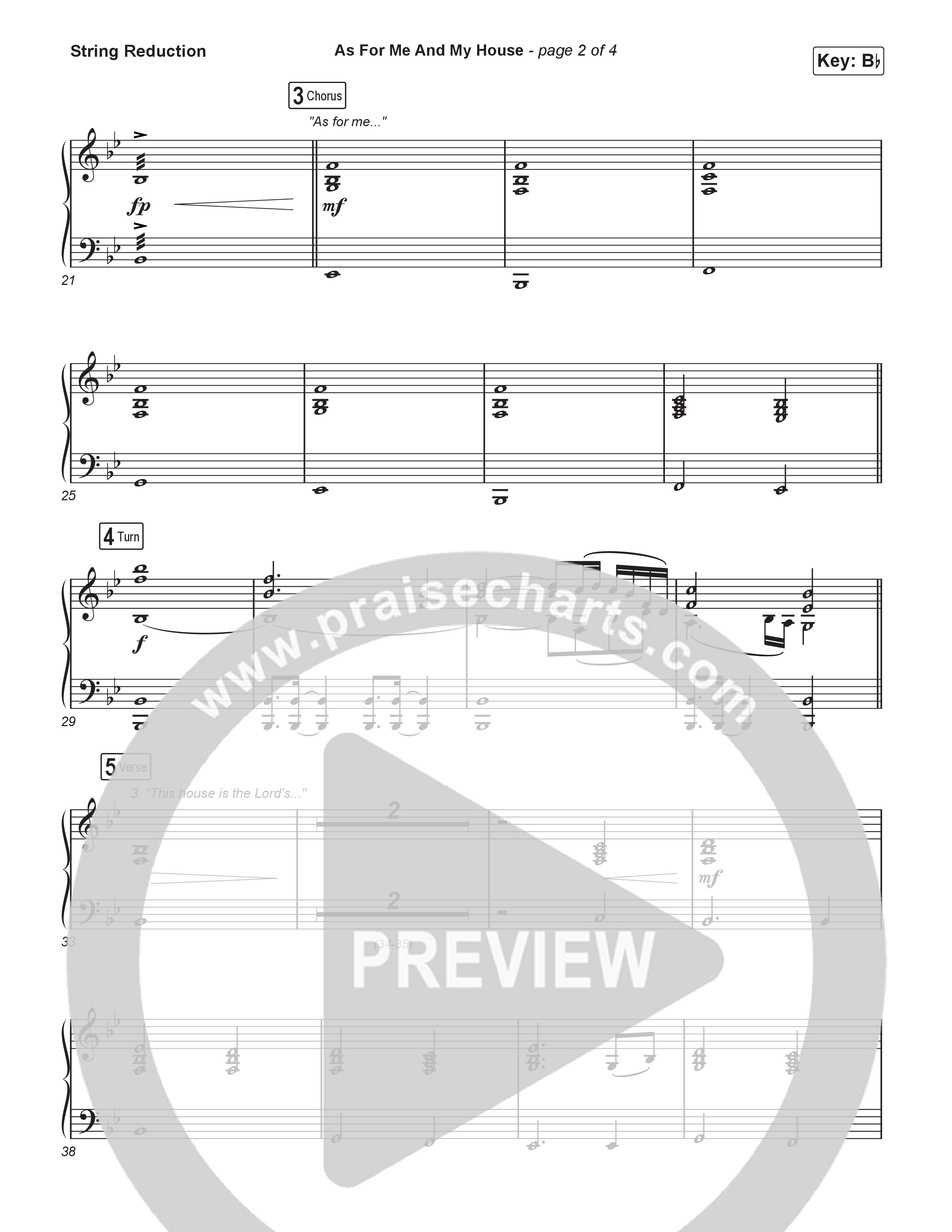 As For Me And My House (Worship Choir/SAB) String Reduction (Keith & Kristyn Getty / Cochren & Co / Arr. Luke Gambill)