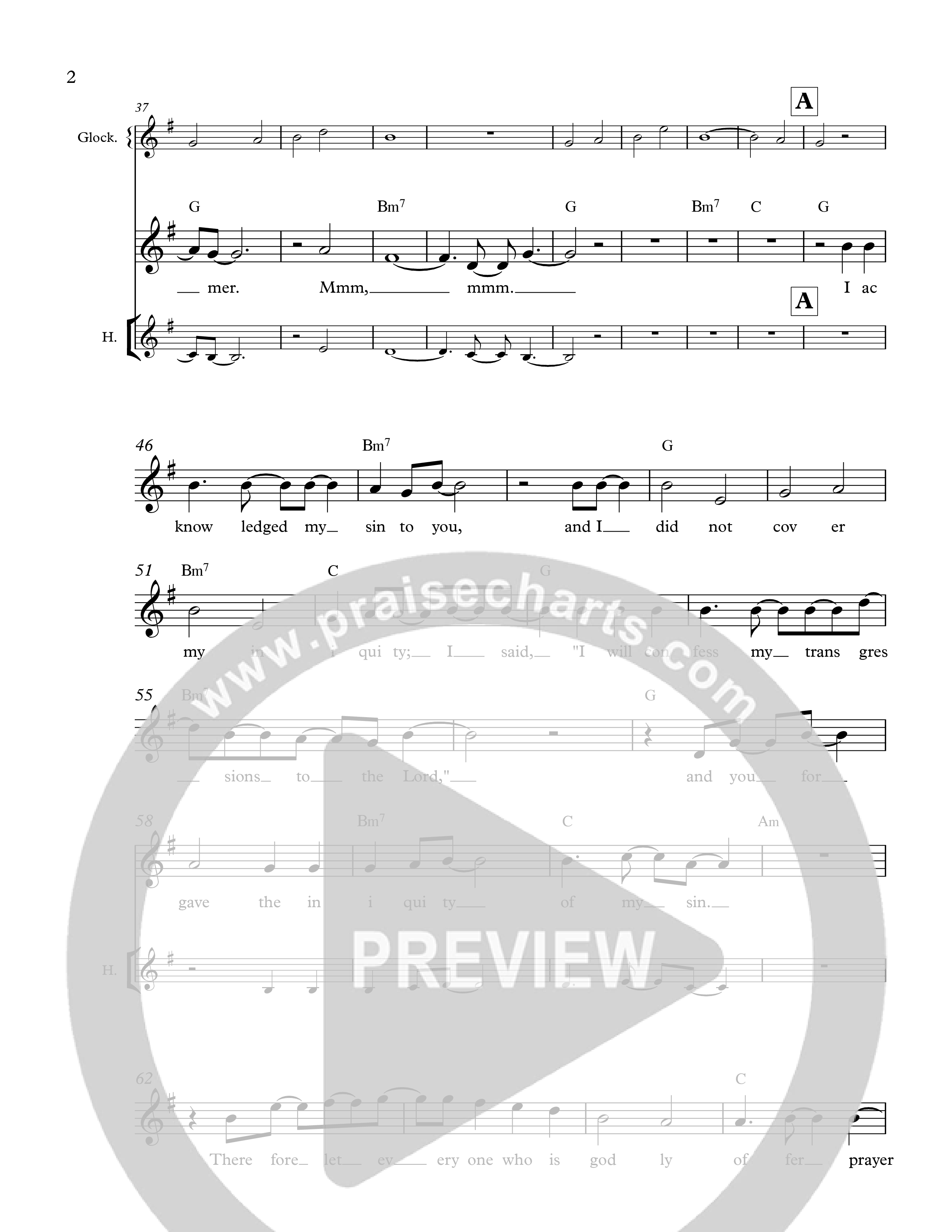 Psalm 32 Choir Sheet (The Corner Room)