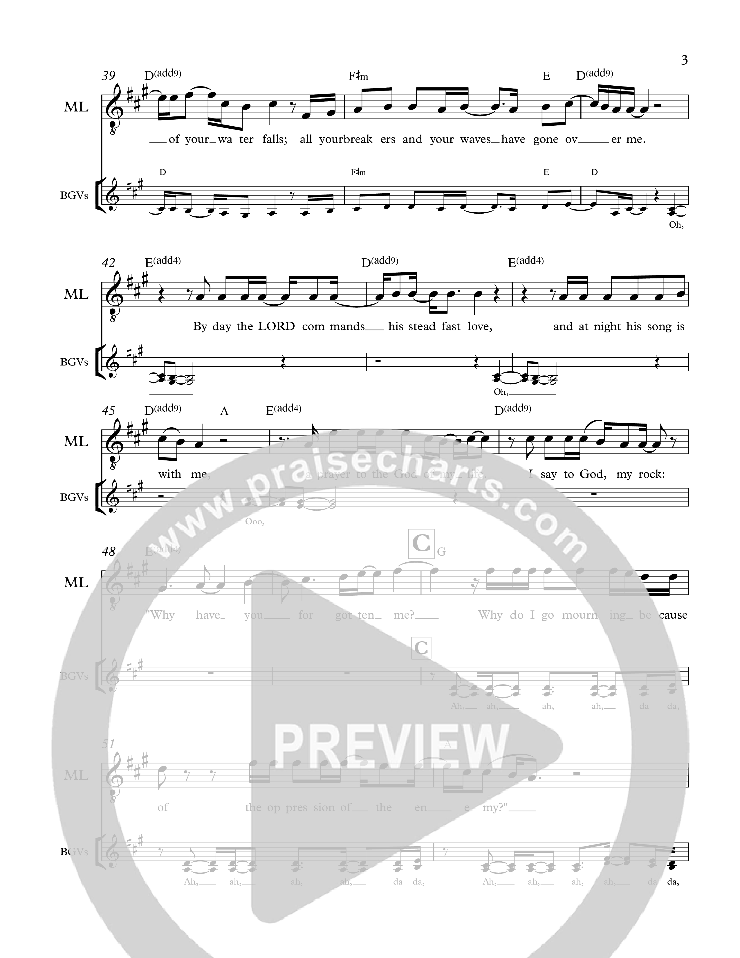 Psalm 42 Choir Sheet (The Corner Room)