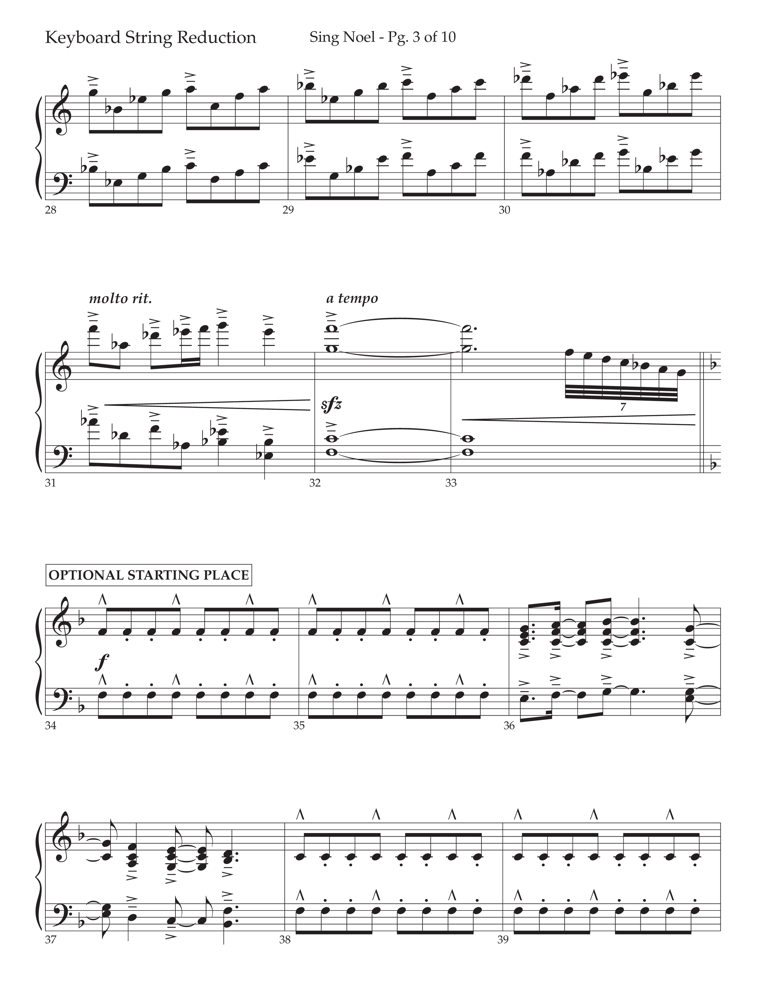 Sing Noel (with Angels We Have Heard on High) (Choral Anthem SATB) String Reduction (Lifeway Choral / Arr. Cliff Duren)