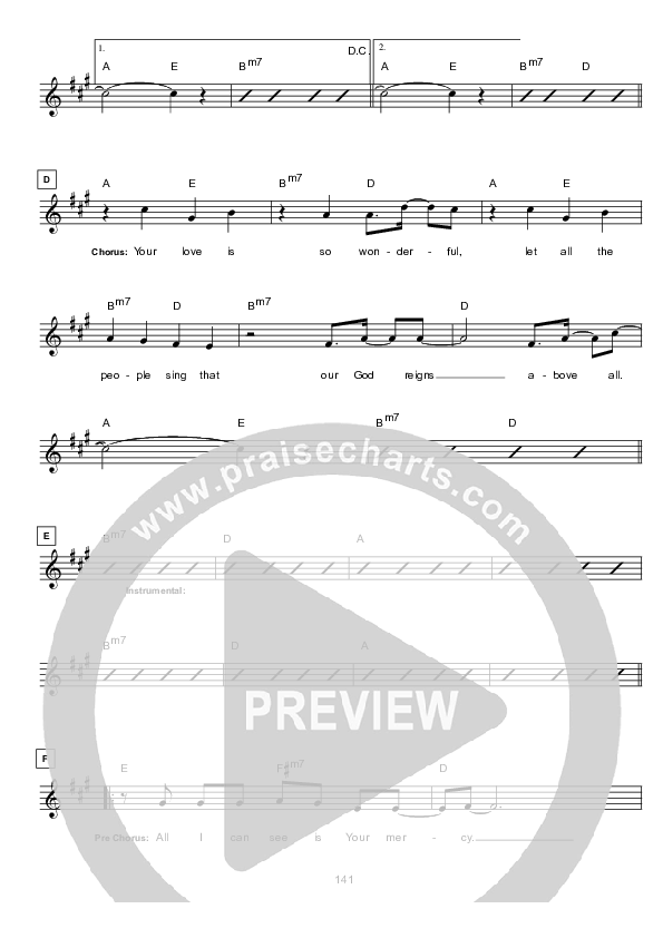 Song Of Freedom Lead & Piano (Hillsong Worship)