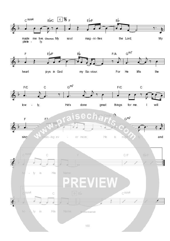 Exceeding Joy Lead Sheet (Hillsong Worship)