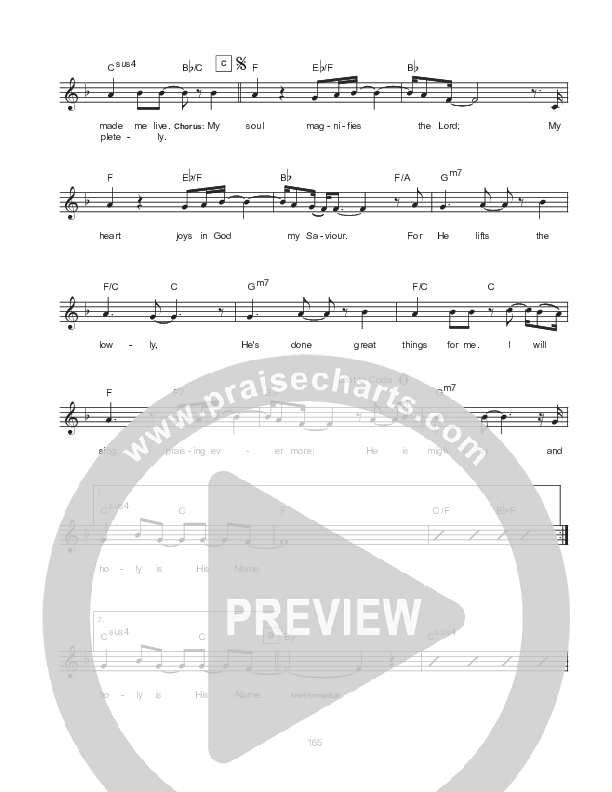 Exceeding Joy Lead Sheet (SAT) (Hillsong Worship)