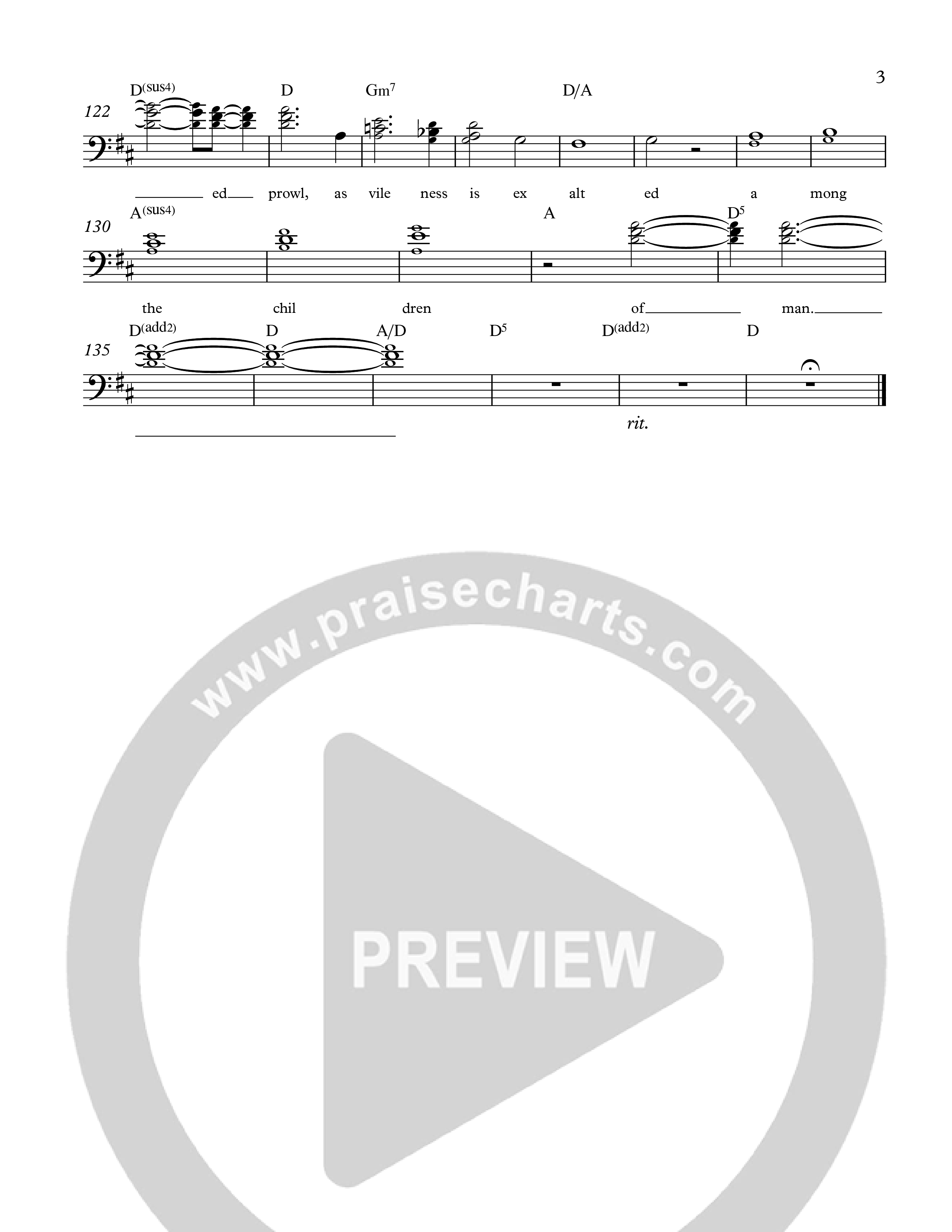 Psalm 12 Lead Sheet Melody (The Corner Room)