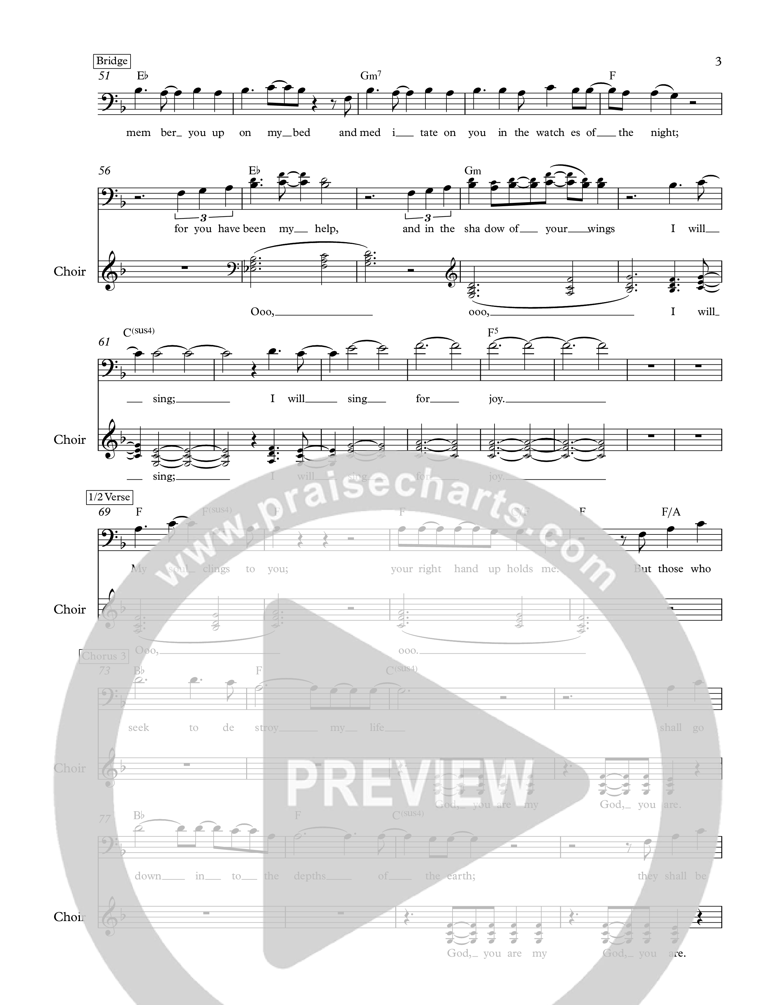 Psalm 63 Lead Sheet Melody (The Corner Room)