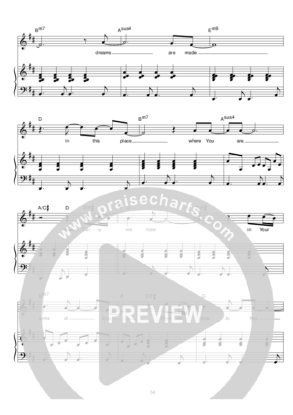 Carry Me Lead & Piano (Hillsong Worship)