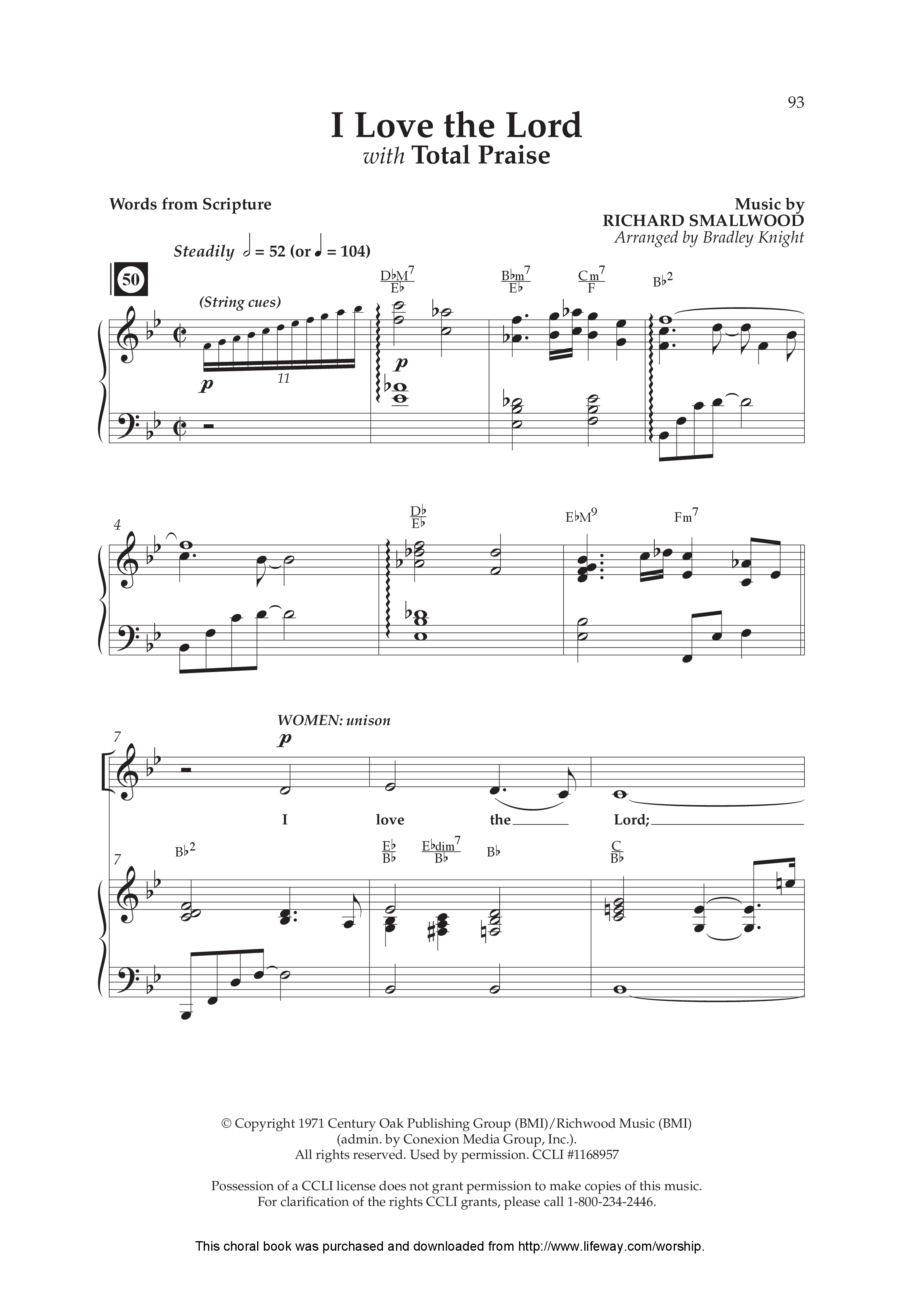 The Miracle Of Christmas (12 Song Choral Collection) Song 7 (Piano SATB) (Lifeway Choral / Arr. Bradley Knight / Arr. David Shipps / Arr. David Wise / Arr. Cody McVey)