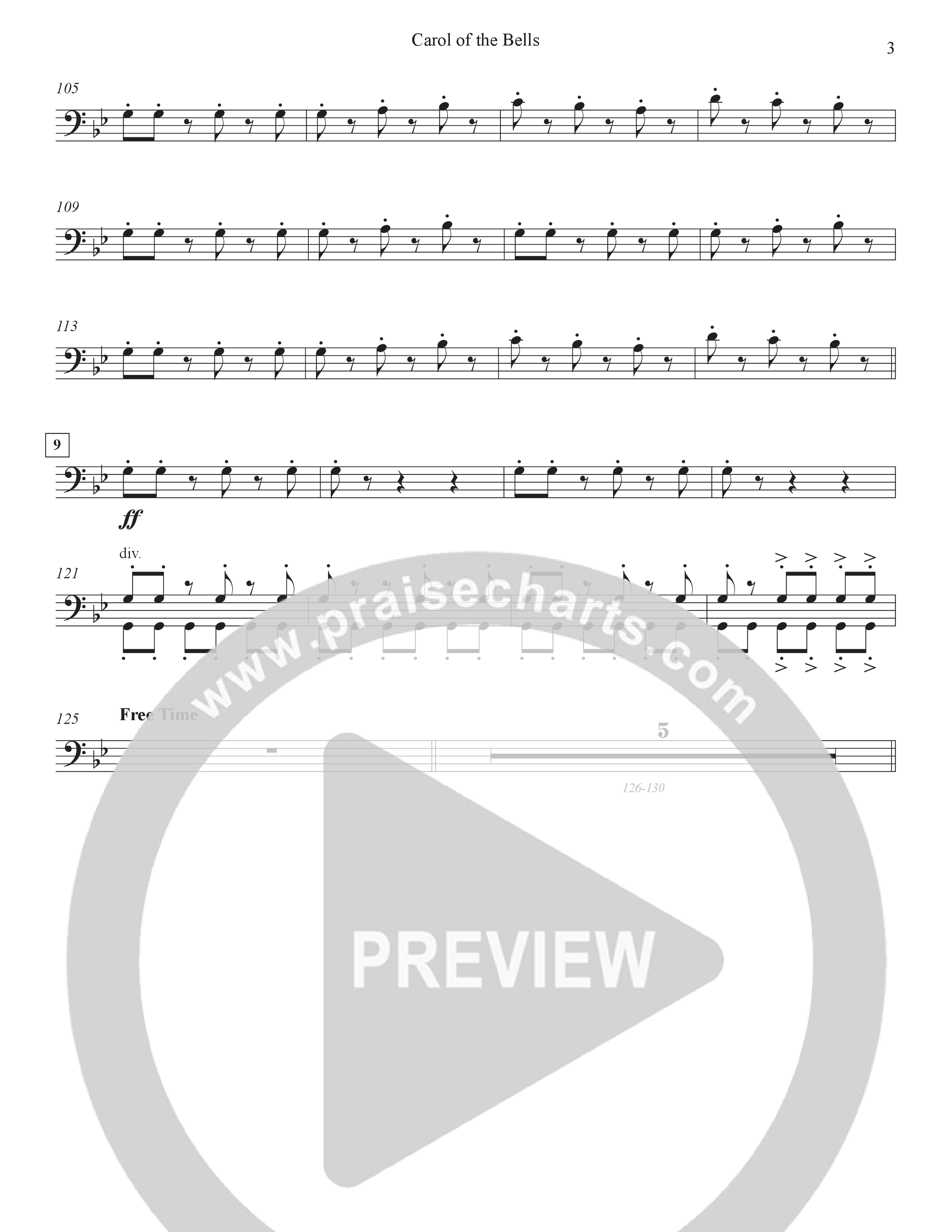 Carol Of The Bells (10th Anniversary Edition) Cello (Tommee Profitt)