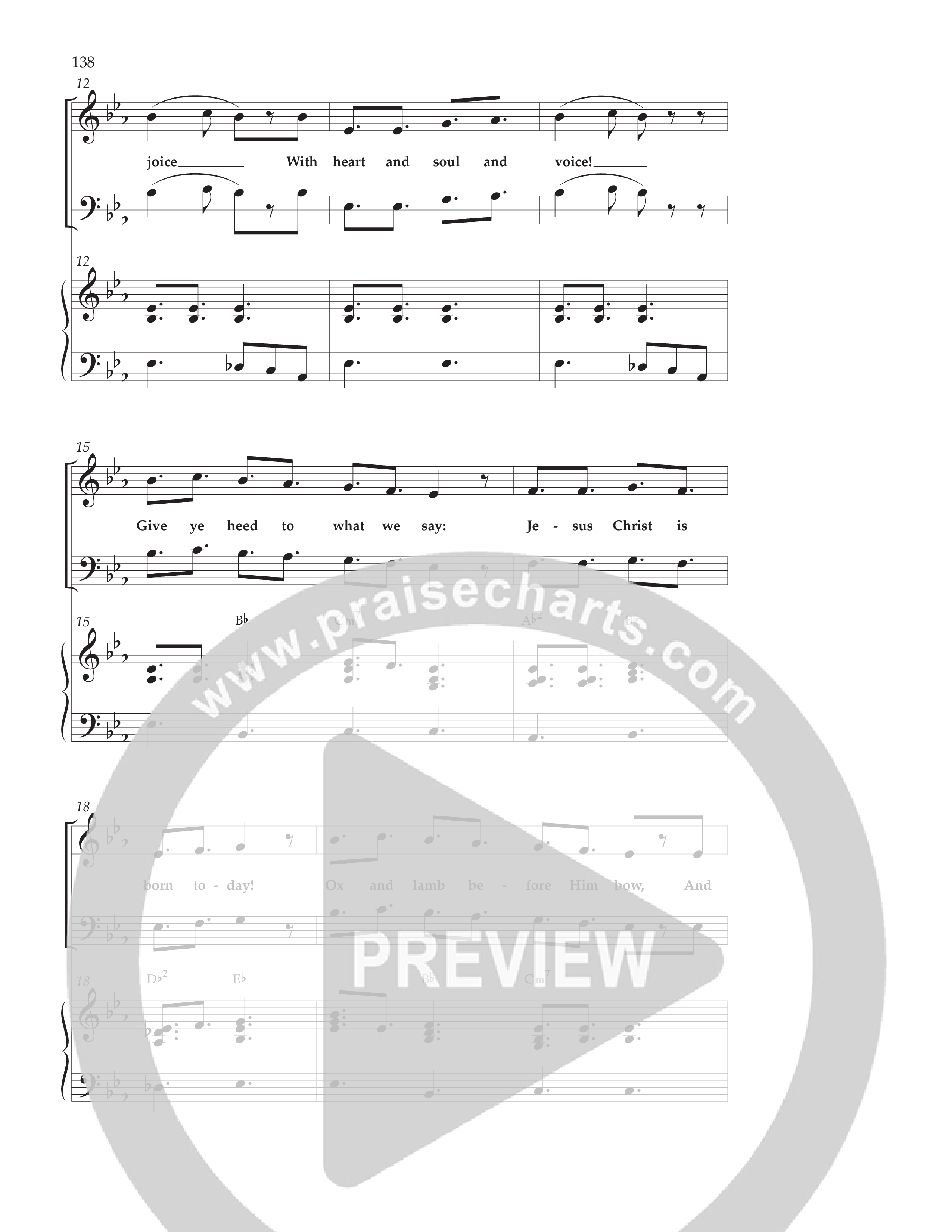 Rejoice (Choral Anthem SATB) Anthem (SATB/Piano) (Lifeway Choral / Arr. Cliff Duren)