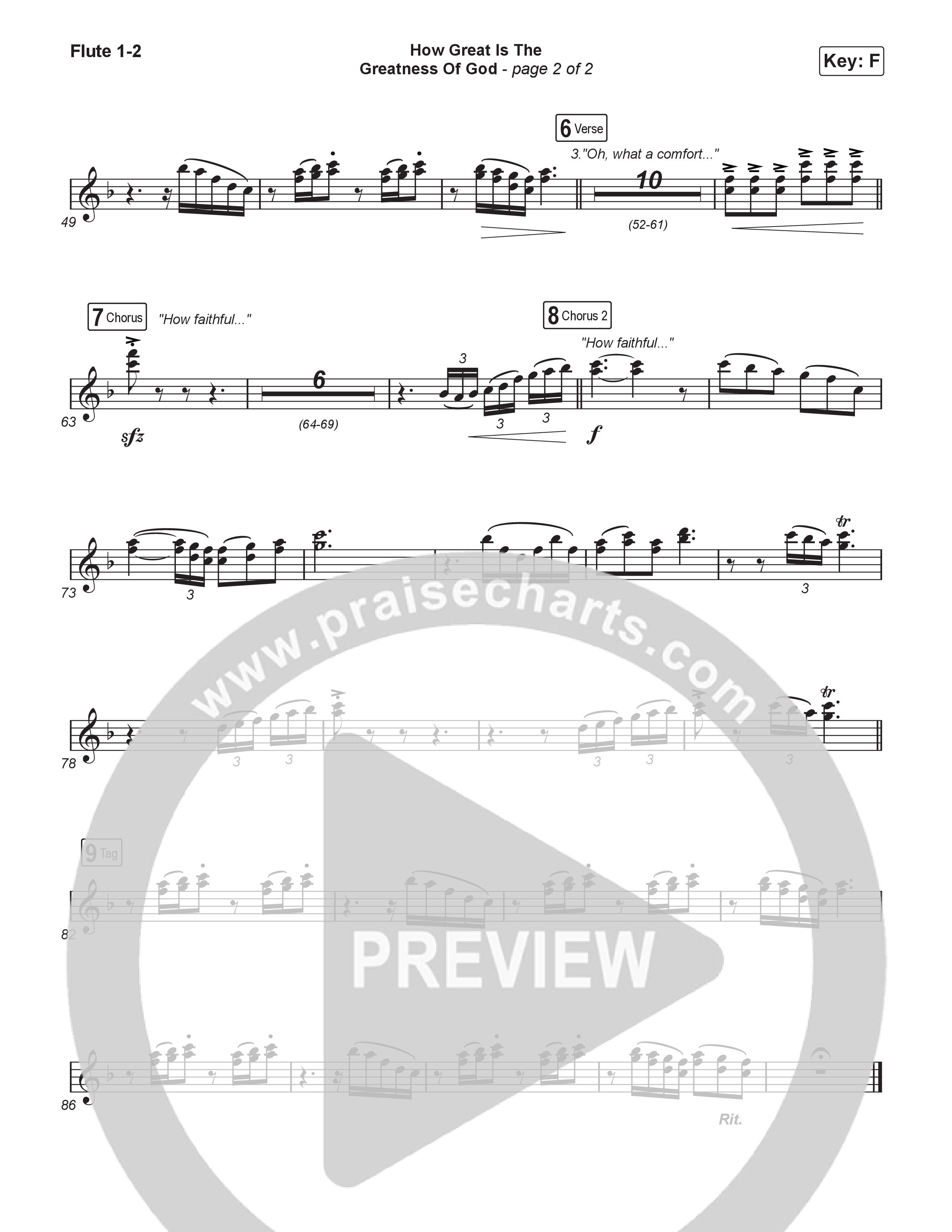 How Great Is The Greatness Of God (Choral Anthem SATB) Wind Pack (Keith & Kristyn Getty / Matt Boswell / Matt Papa / Bryan Fowler / Arr. Luke Gambill)