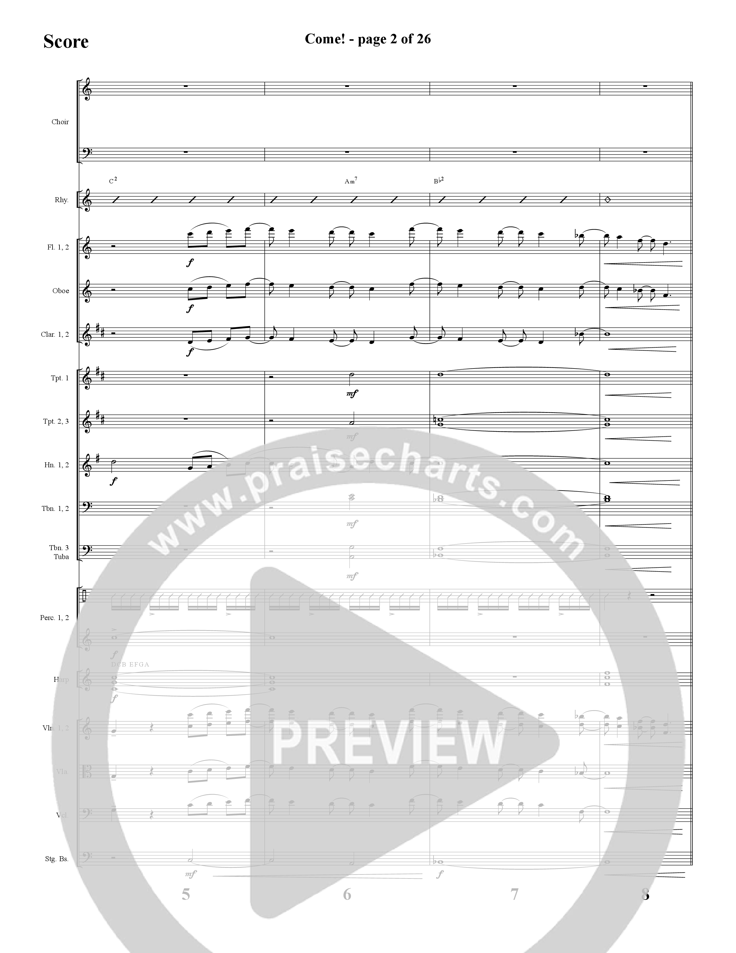 The Song Of Christmas (11 Song Choral Collection) Song 2 (Orchestration) (Lifeway Choral / Arr. Cliff Duren)