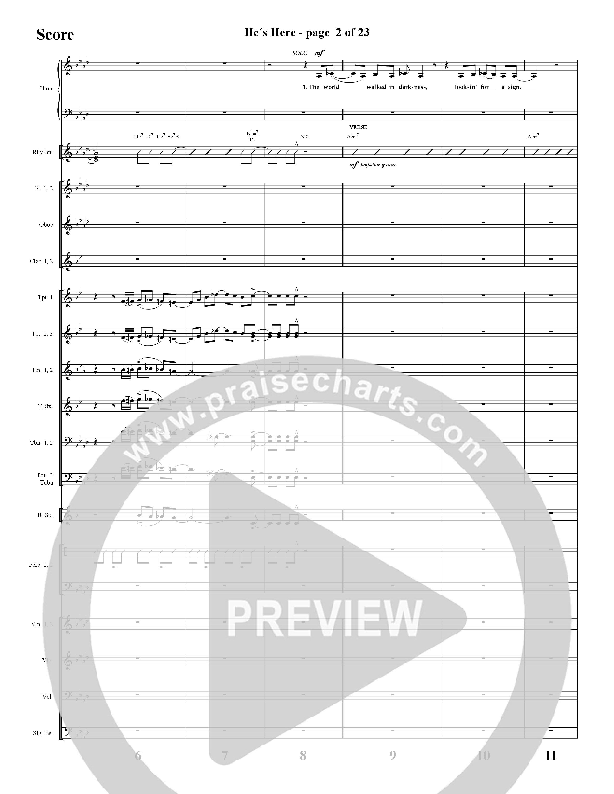 The Song Of Christmas (11 Song Choral Collection) Song 7 (Orchestration) (Lifeway Choral / Arr. Cliff Duren)