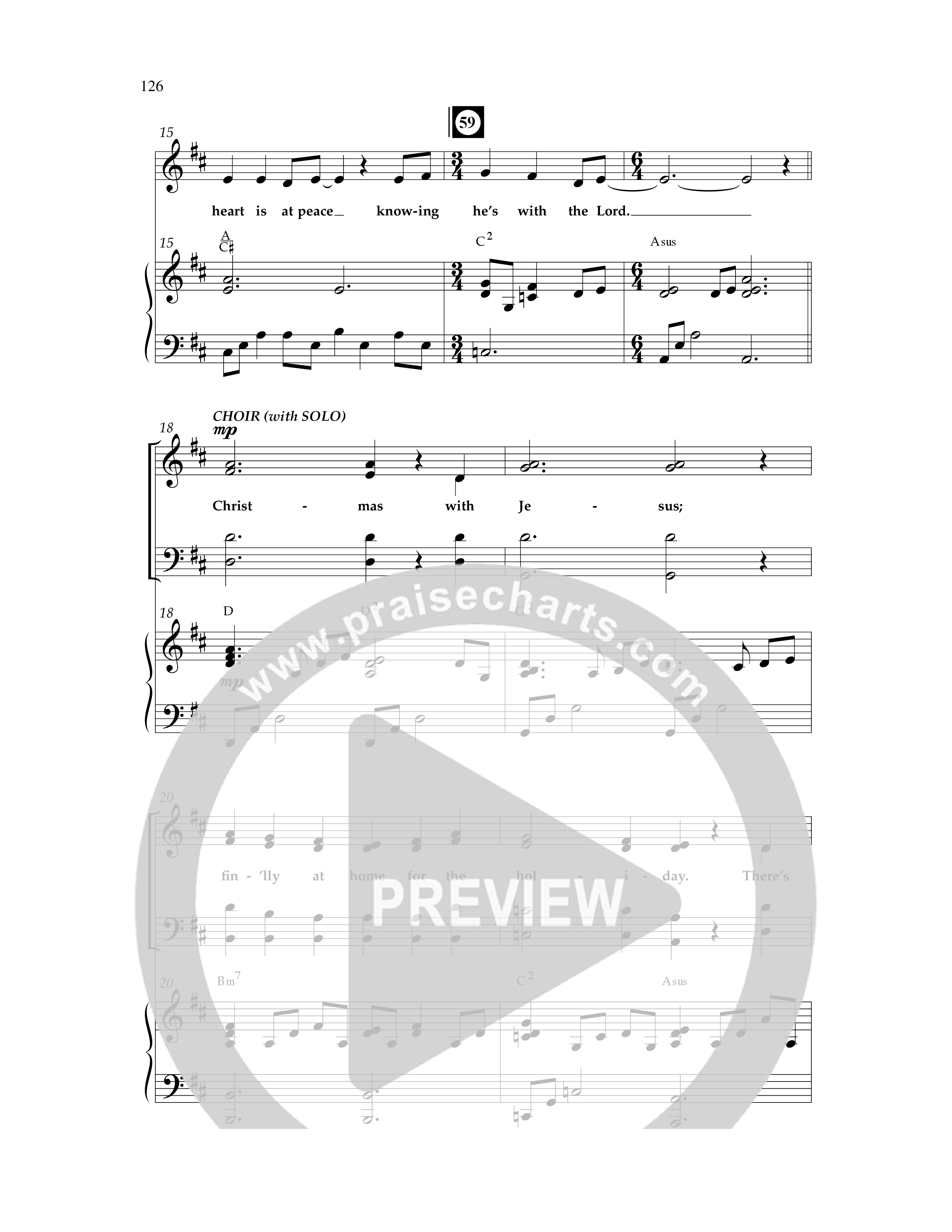 The Song Of Christmas (11 Song Choral Collection) Song 9 (Piano SATB) (Lifeway Choral / Arr. Cliff Duren)