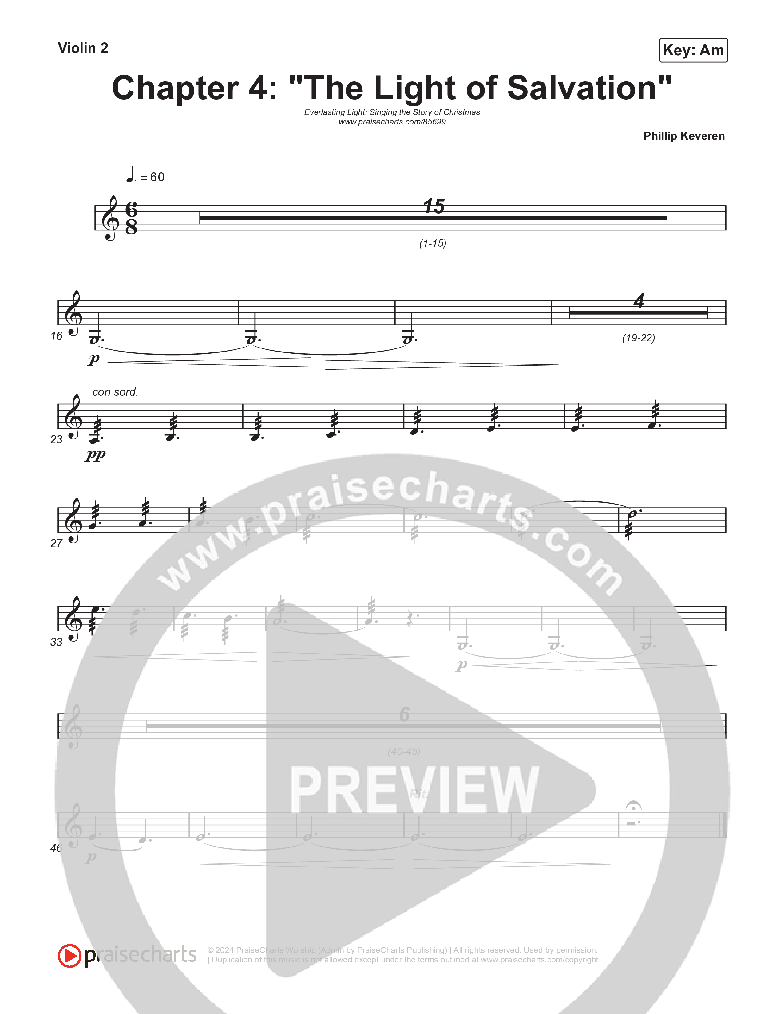 Reading #5: The Light Of Humility (Instrumental) String Pack (Museum Of The Bible / Arr. Philip Keveren)