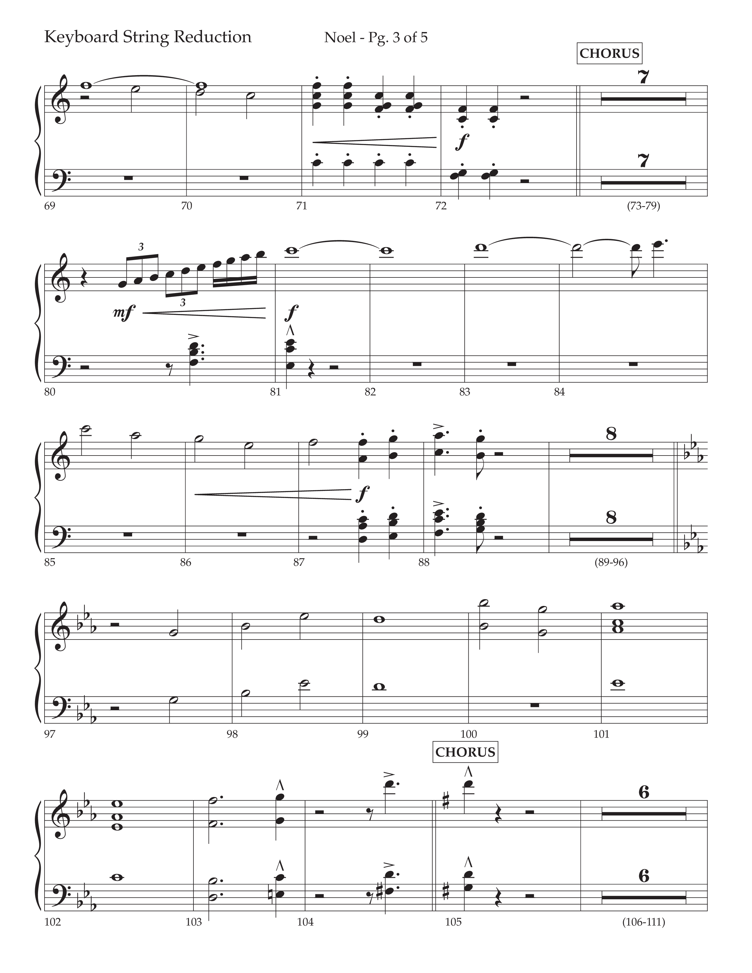 Noel (with The First Noel) (Choral Anthem SATB) String Reduction (Lifeway Worship / Arr. Cody McVey)