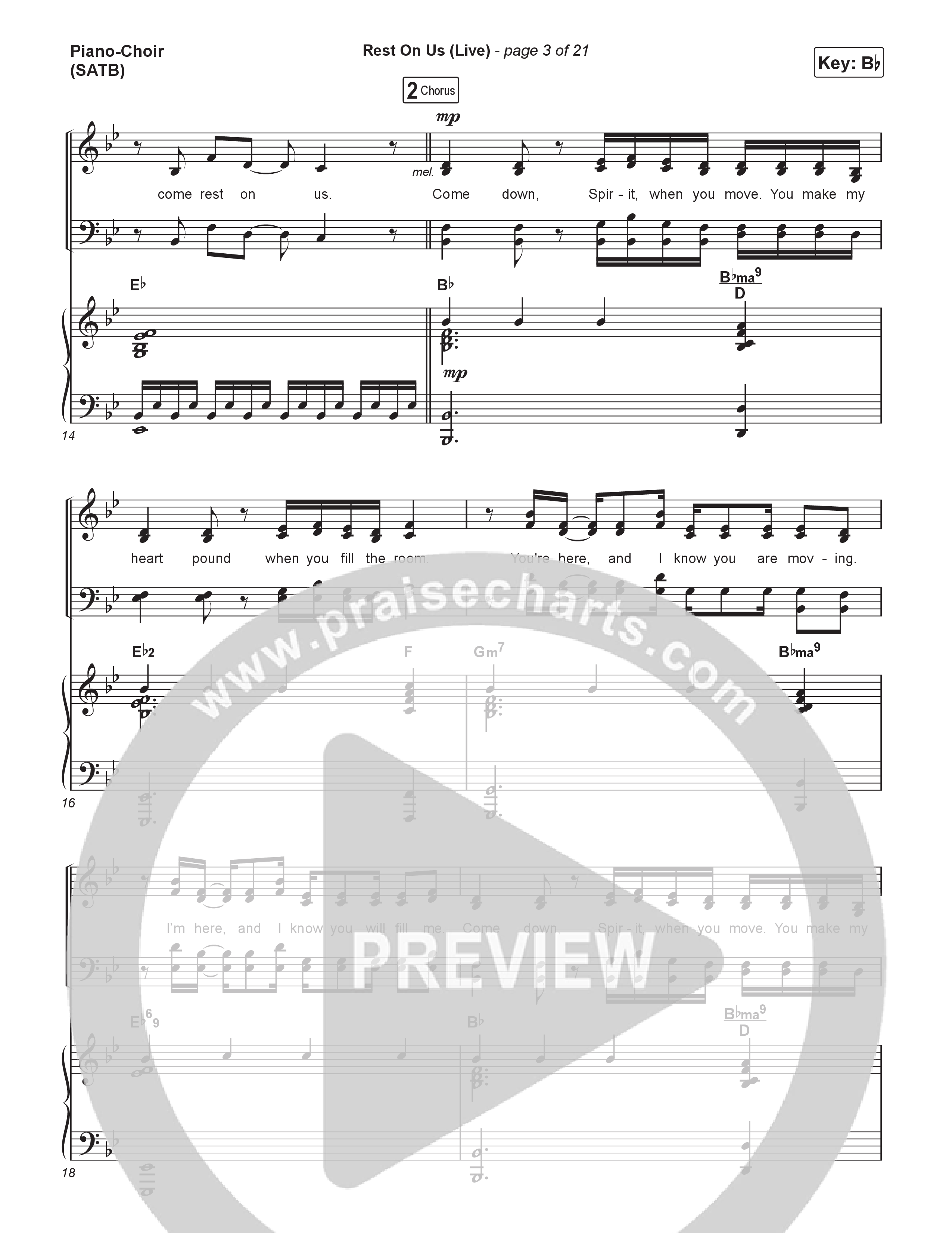 Rest On Us (Live) Piano/Vocal Pack (Housefires)