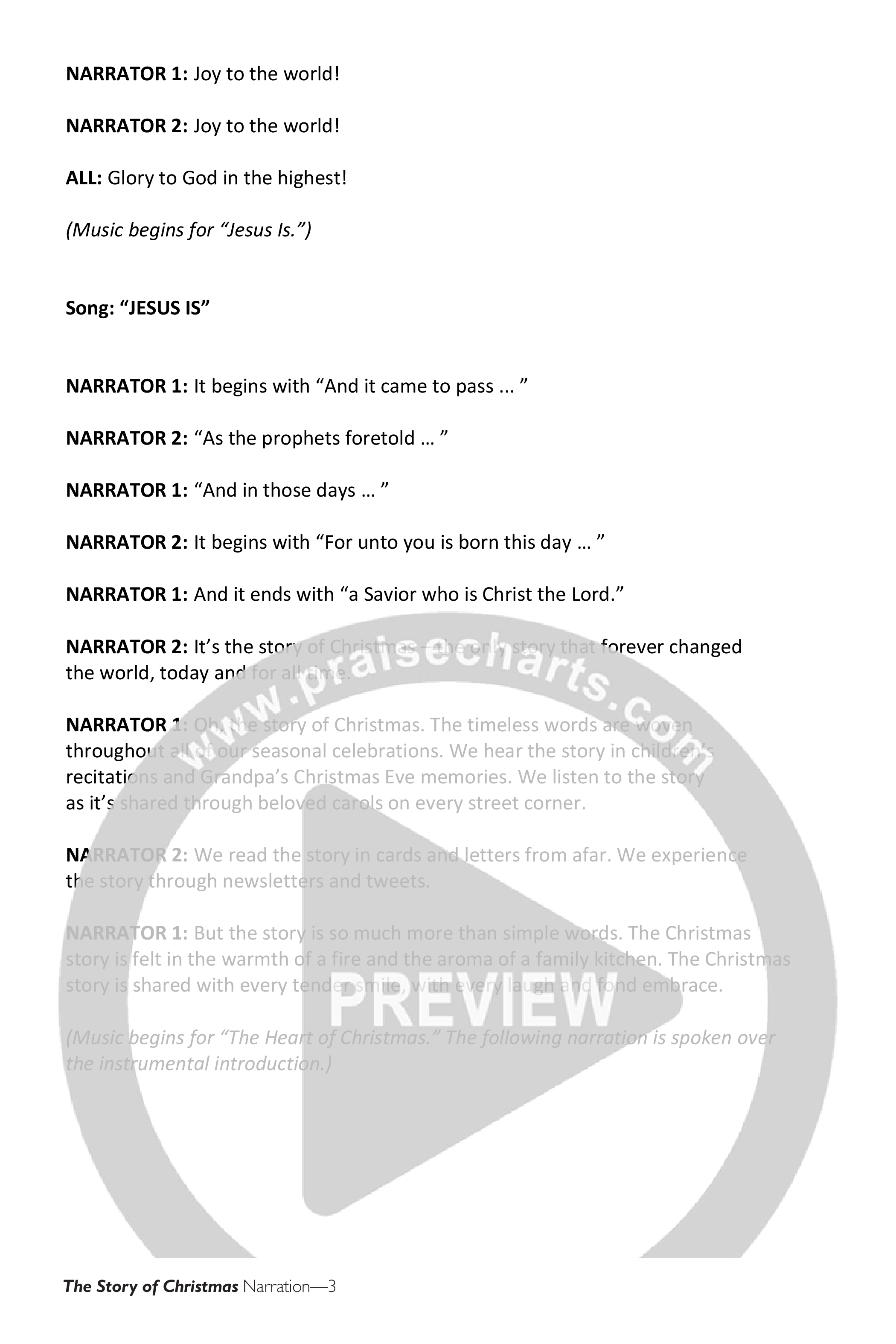 The Story Of Christmas (13 Song Choral Collection) Instructions (Lifeway Choral / Arr. Cliff Duren)