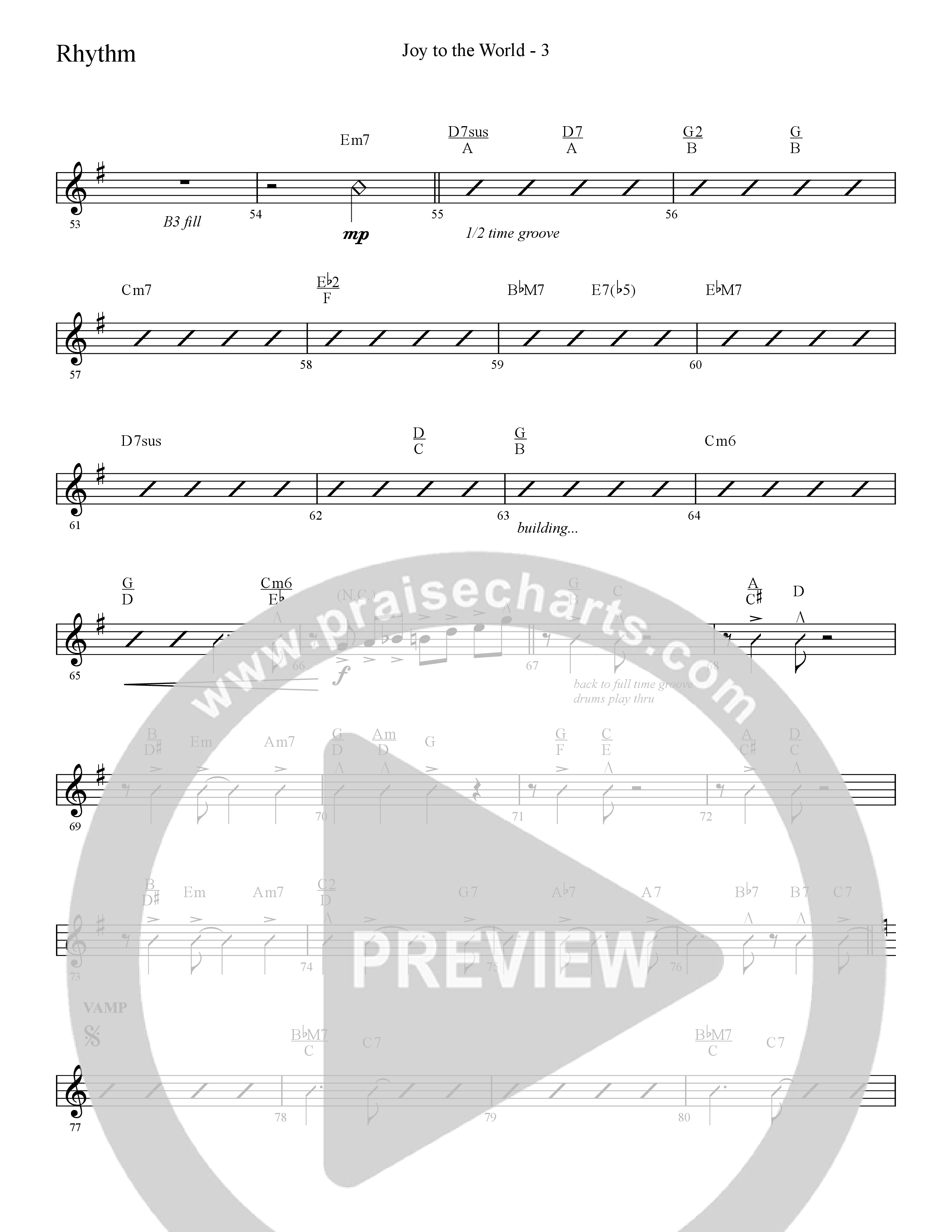 The Story Of Christmas (13 Song Choral Collection) Song 10 (Rhythm) (Lifeway Choral / Arr. Cliff Duren)