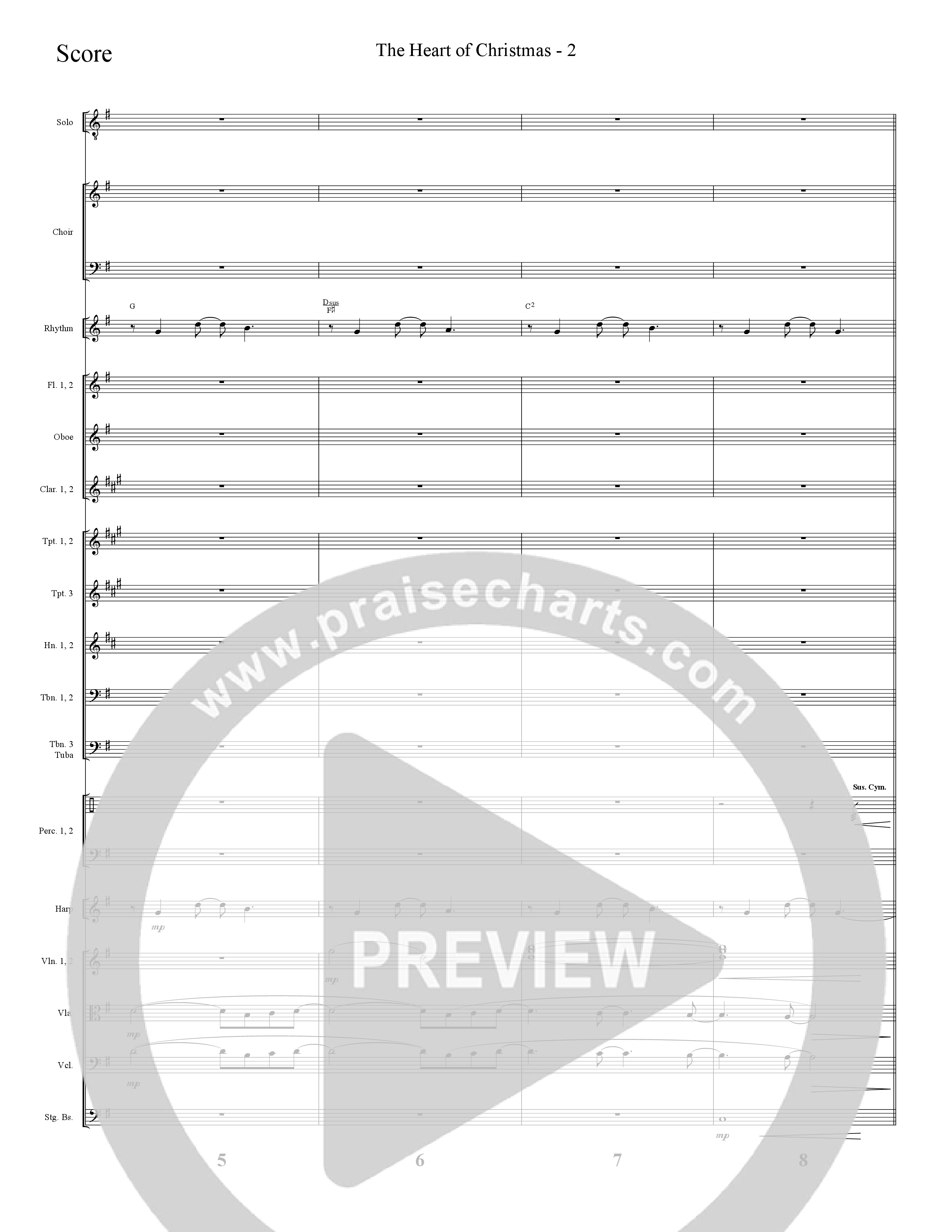 The Story Of Christmas (13 Song Choral Collection) Song 6 (Orchestration) (Lifeway Choral / Arr. Cliff Duren)