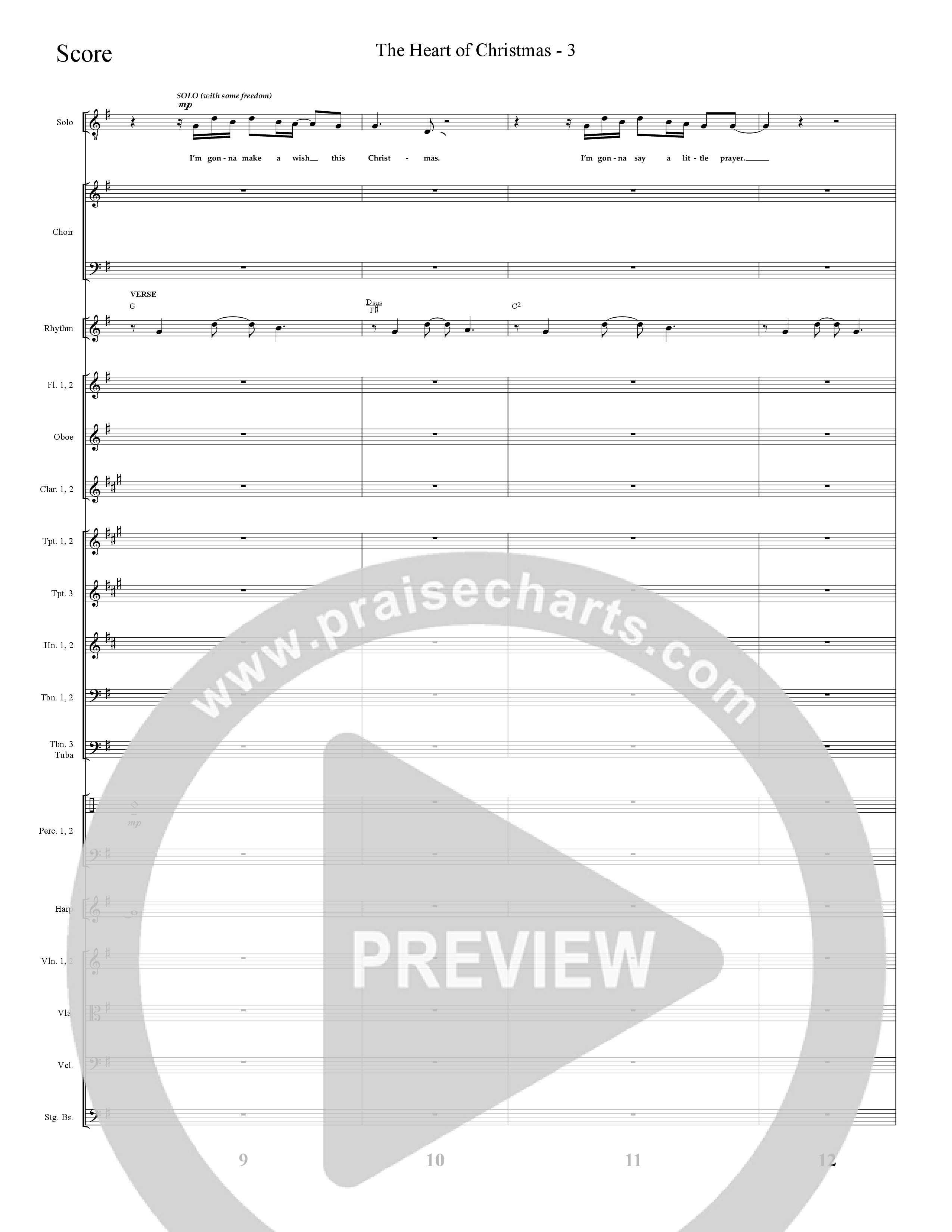 The Story Of Christmas (13 Song Choral Collection) Song 6 (Orchestration) (Lifeway Choral / Arr. Cliff Duren)